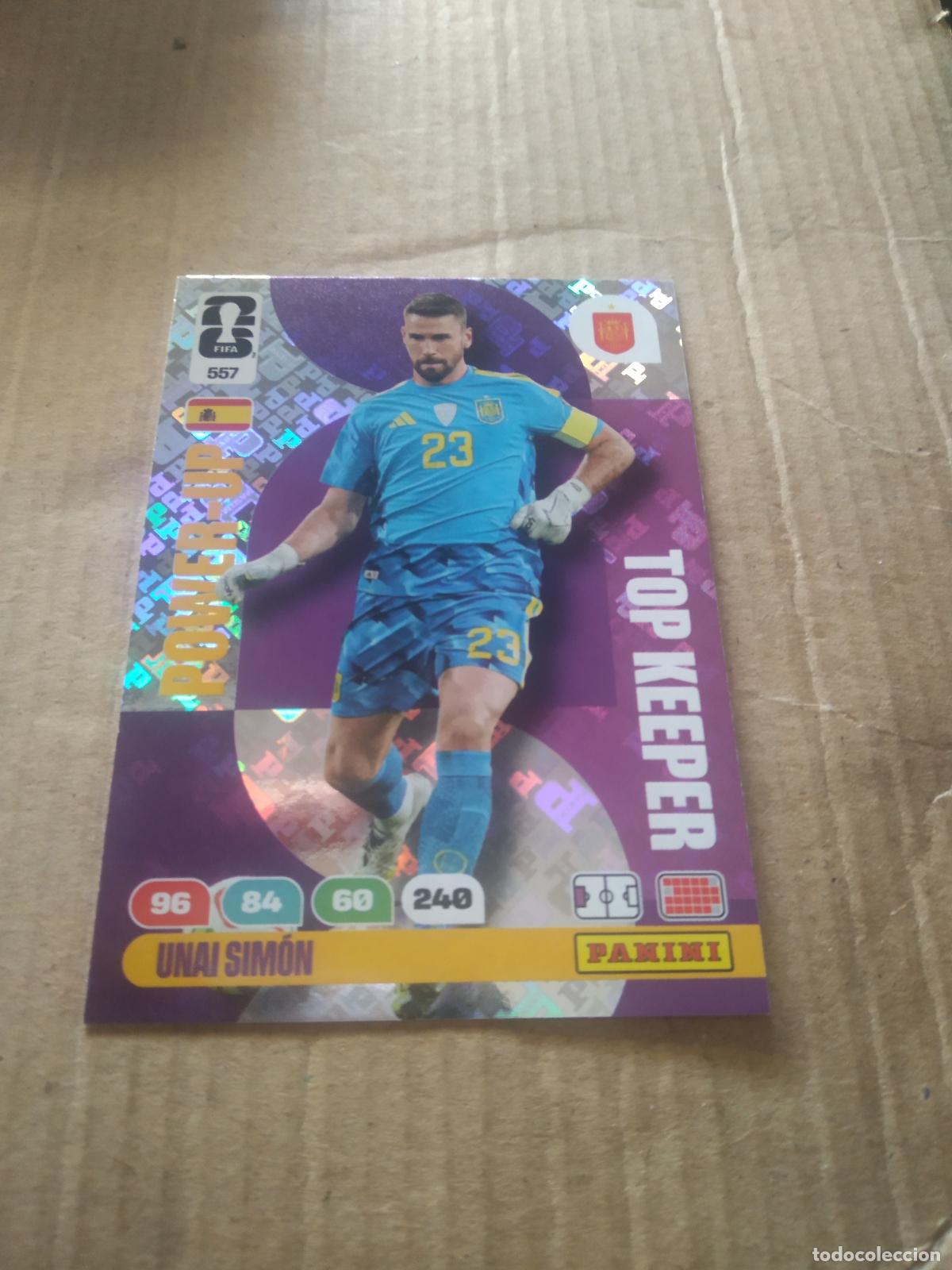 Football Stickers: 557 UNAI SIMON ESPA&Ntilde;A CROMO FUTBOL PANINI ADRENALYN MUNDIAL 2026 WORLD CUP