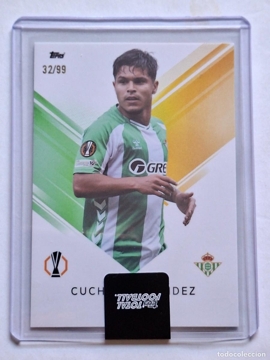 Football Stickers: Numerada 32/99 Series 2 UCC #1038 CHUCO HERN&Aacute;NDEZ (Betis) - TOPPS Total Football 2025-26 TopLoader