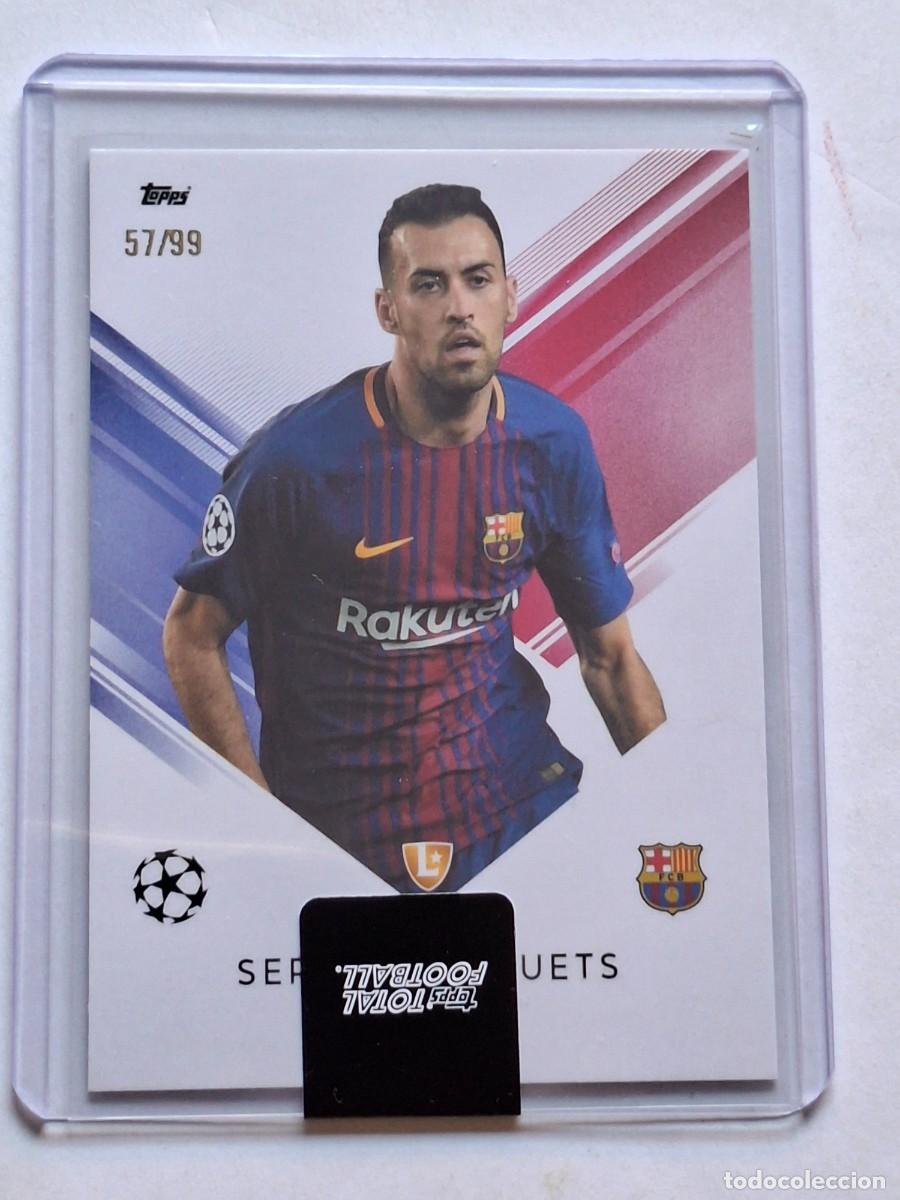 Cromos de f&uacute;tbol: Numerada 57/99 Legend Series UCC #1530 SERGIO BUSQUETS (FC Barcelona) - TOPPS Total Football 2025-26