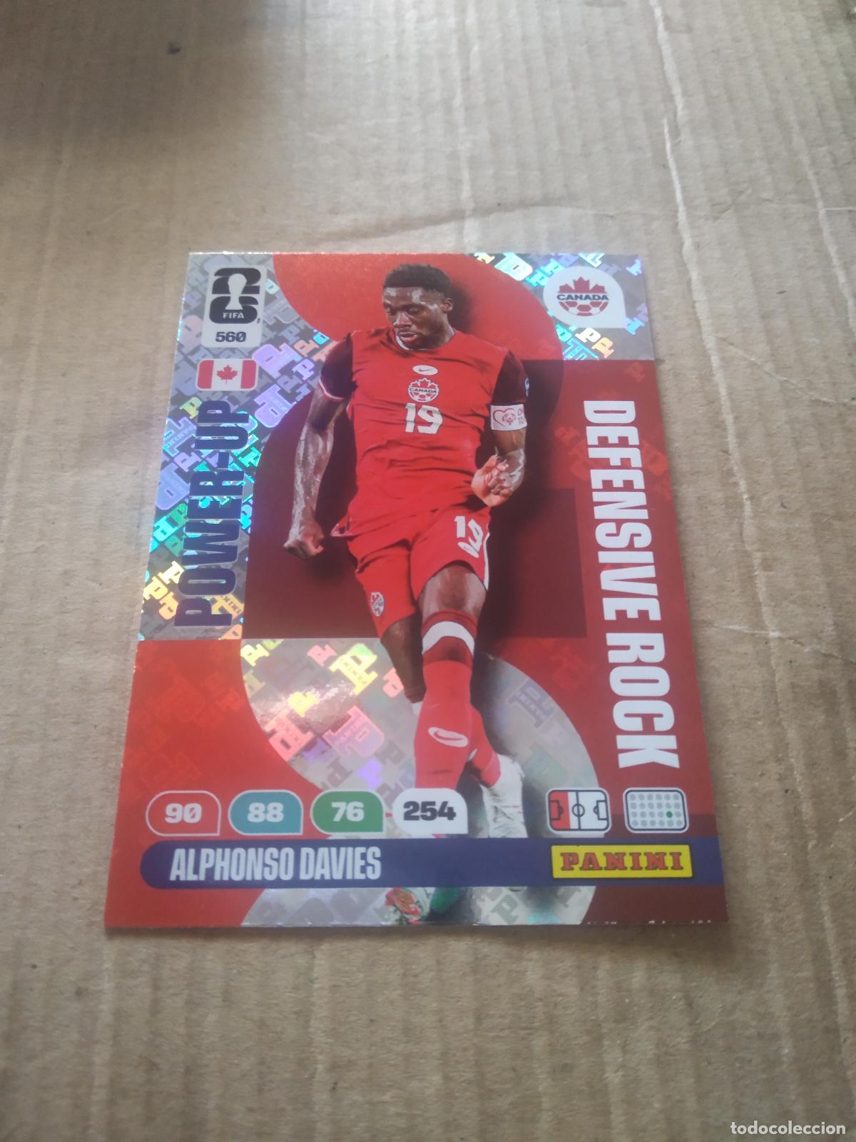 Cromos de f&uacute;tbol: 560 ALPHONSO DAVIES CANADA CROMO FUTBOL PANINI ADRENALYN MUNDIAL 2026 WORLD CUP
