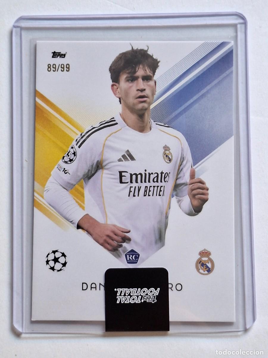 Cromos de f&uacute;tbol: Numerada 89/99 Rookie Series 4 UCC #1959 DANI MESONERO (Real Madrid) - TOPPS Total Football 2025-26
