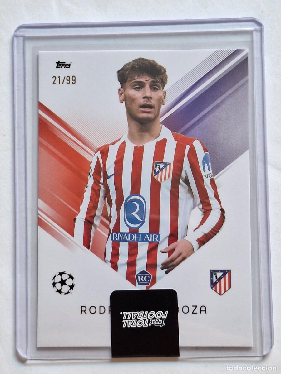 Cromos de f&uacute;tbol: Numerada 21/99 Rookie Series 4 UCC #1961 MENDOZA (Atl&eacute;tico Madrid) - TOPPS Total Football 2025-26