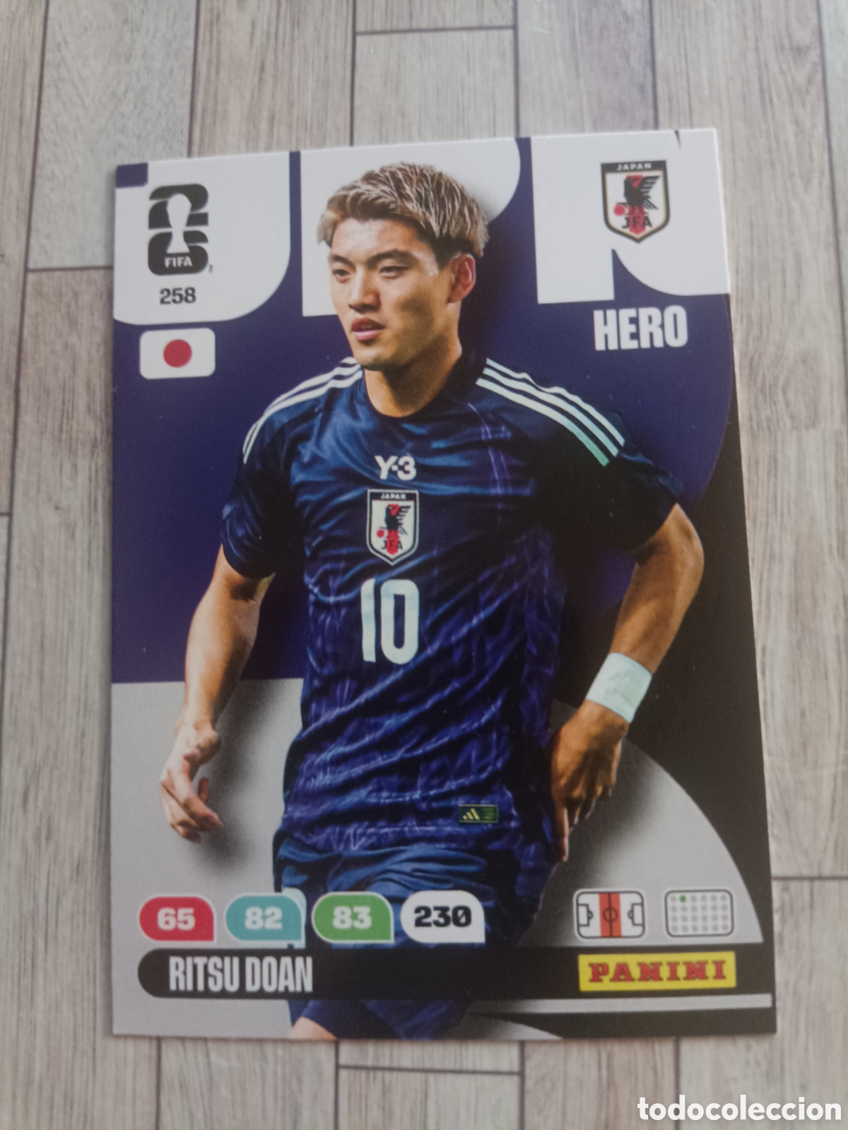 Cromos de f&uacute;tbol: 258 RITSU DOAN JAPON HERO ADRENALYN XL MUNDIAL FIFA WORLD CUP 2026 PANINI