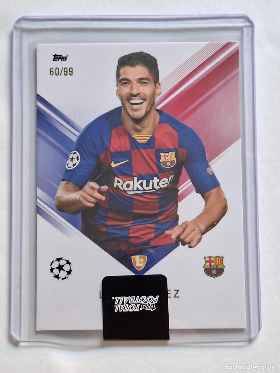 Figurine di Calcio: Numerada 60/99 Legend Series 4 UCC #2029 LUIS SU&Aacute;REZ (FC Barcelona) - TOPPS Total Football 2025-26