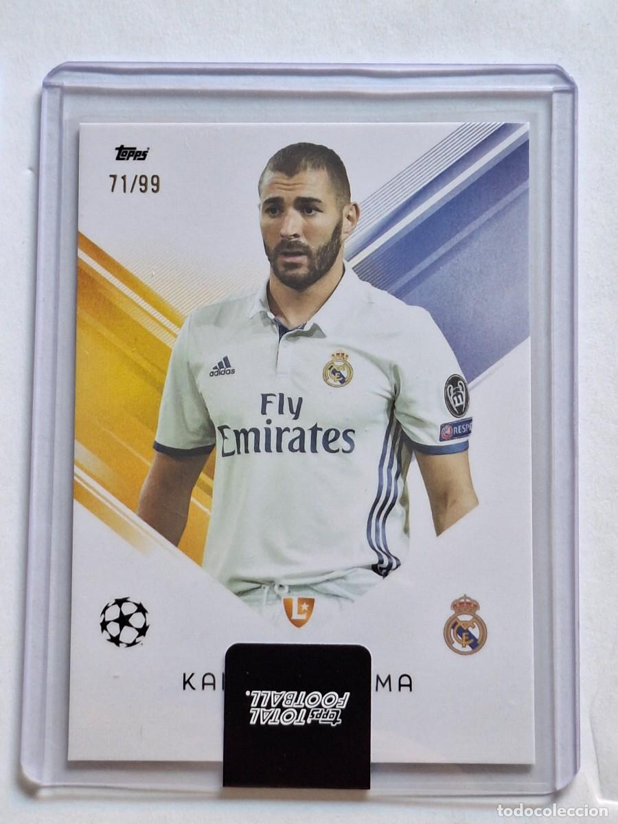 Cromos de f&uacute;tbol: Numerada 71/99 Legend Series 4 UCC #2032 KARIM BENZEMA (Real Madrid) - TOPPS Total Football 2025-26