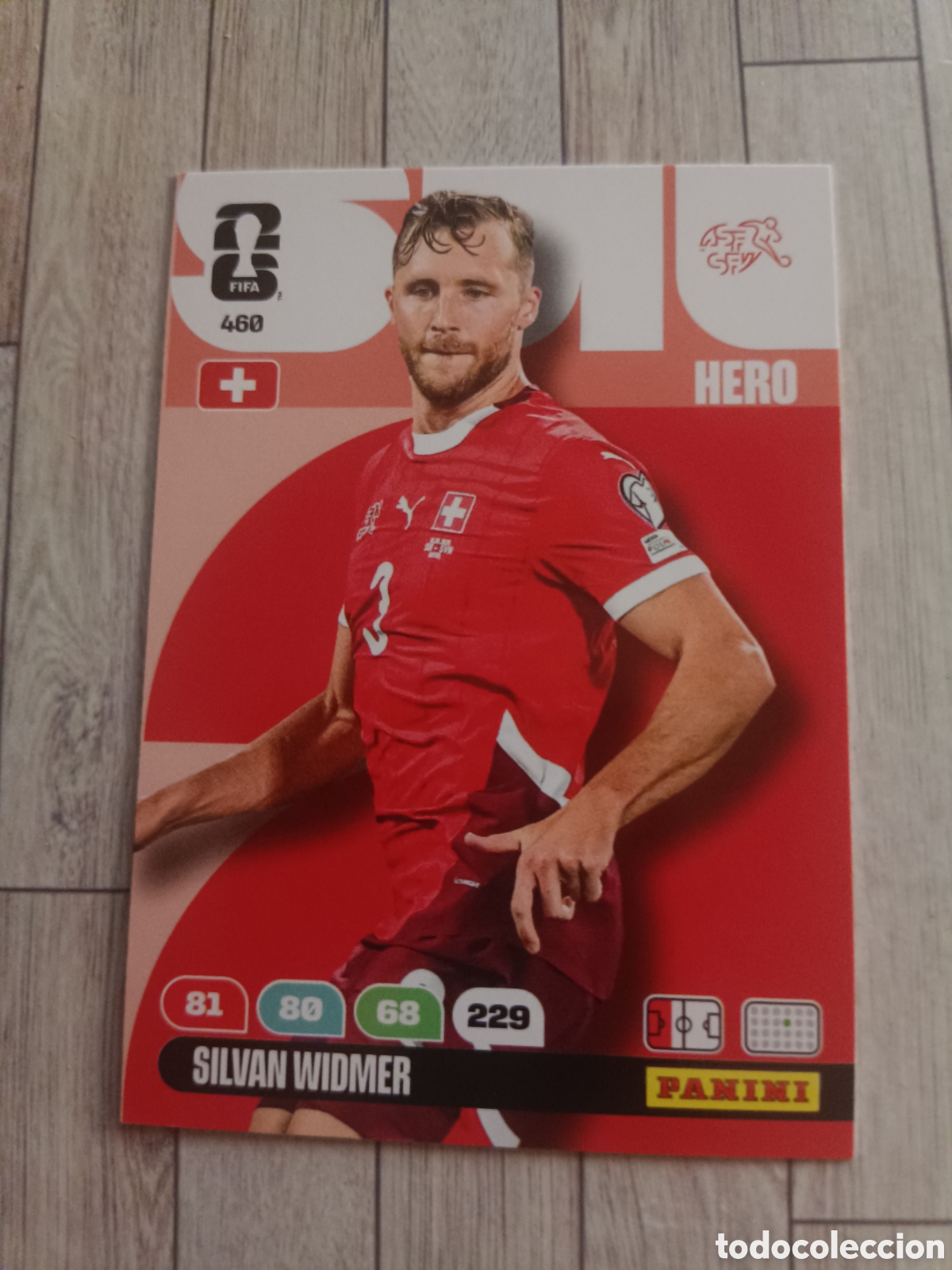 Cromos de f&uacute;tbol: 460 SILVAN WIDMER SUIZA HERO ADRENALYN XL MUNDIAL FIFA WORLD CUP 2026 PANINI