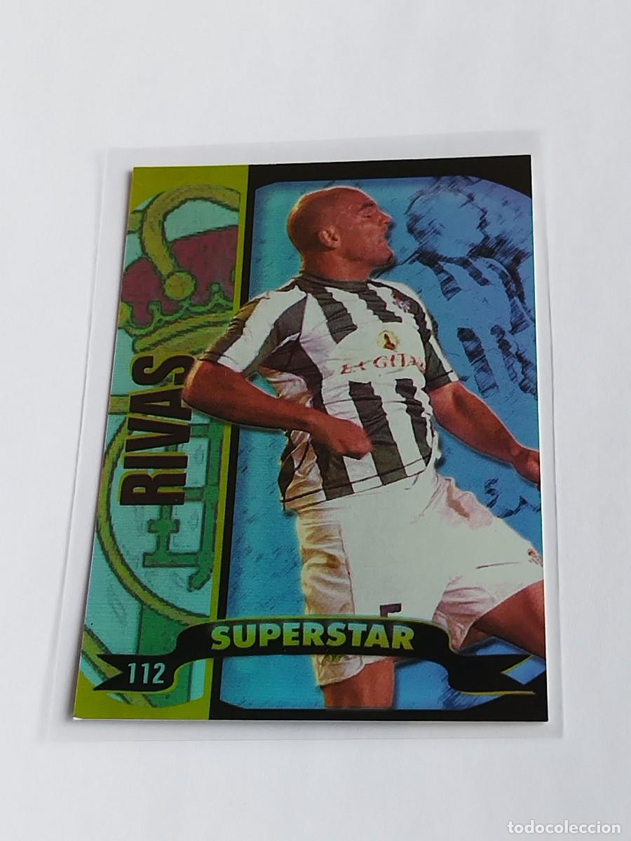 Cromos de f&uacute;tbol: RIVAS SUPERSTAR BRILLO LISO #112 REAL BETIS - MUNDICROMO TOP LA LIGA 2004 2005 04 05 BRILLANTE