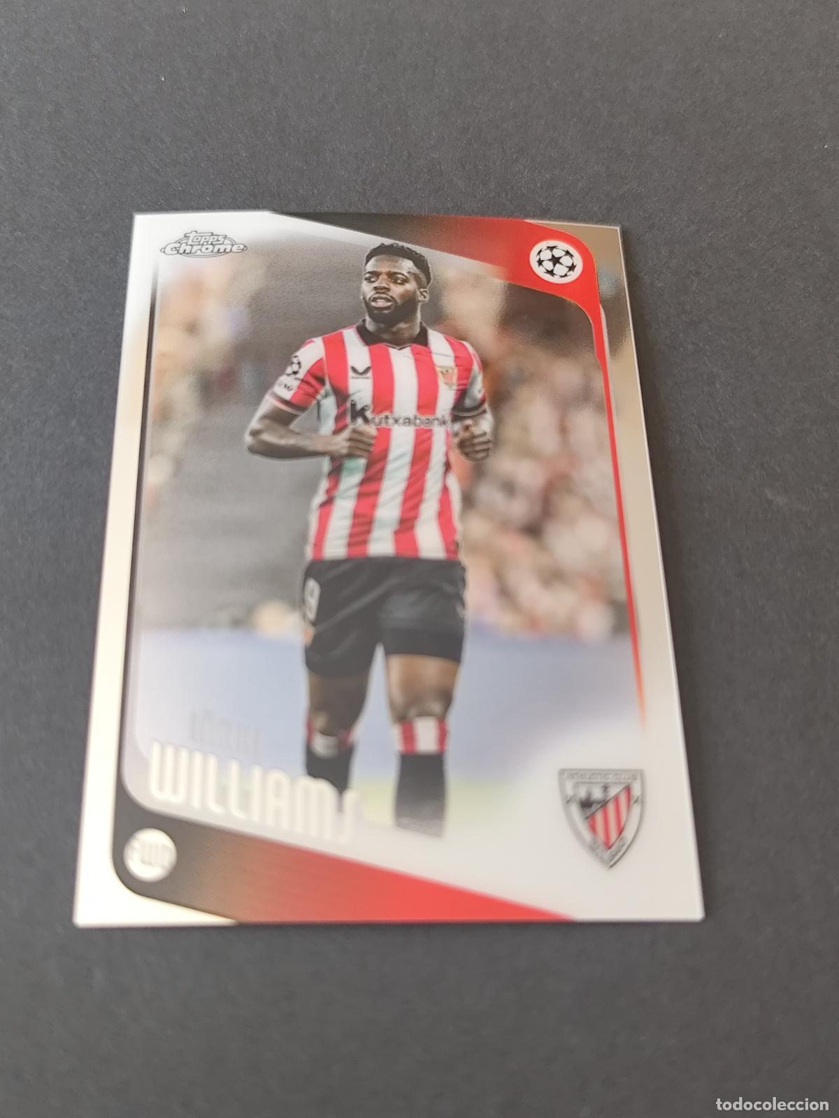 Figurine di Calcio: 20 I&Ntilde;AKI WILLIAMS ATHLETIC BILBAO TOPPS UCC CHROME 2025 2026 25 26