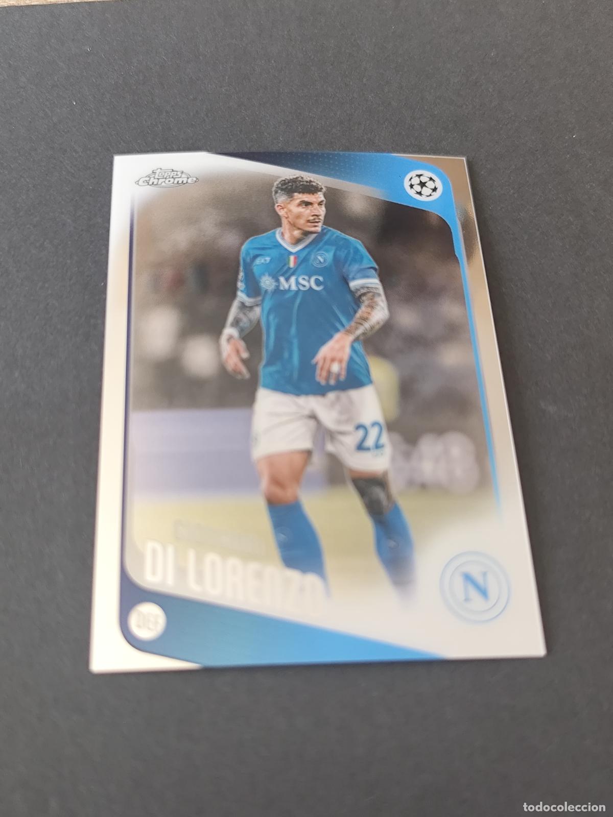 Figurine di Calcio: 77 GIOVANNI DI LORENZO N&Aacute;POLES TOPPS UCC CHROME 2025 2026 25 26