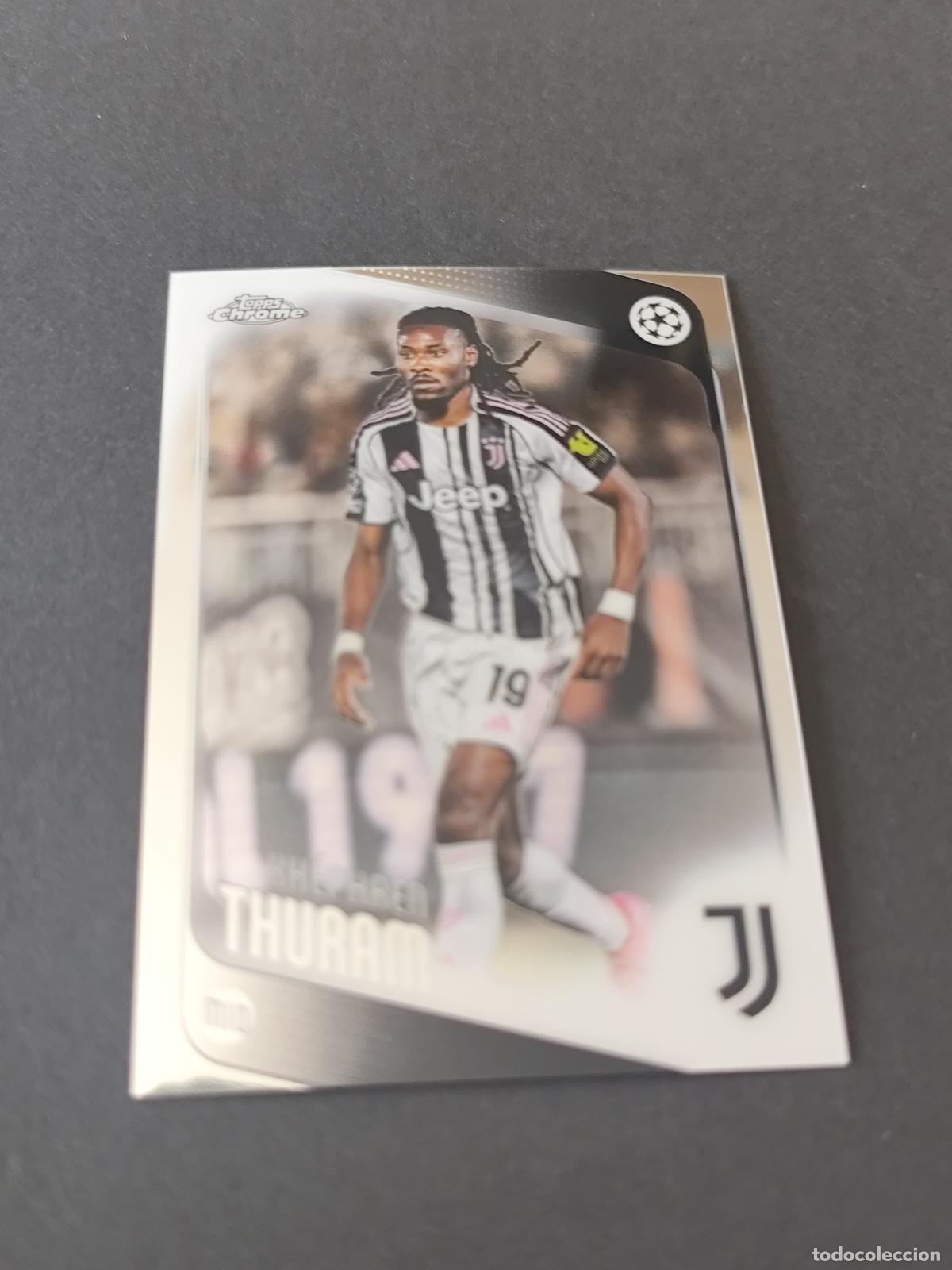 Figurine di Calcio: 71 KH&Eacute;PHREN THURAM JUVENTUS TOPPS UCC CHROME 2025 2026 25 26