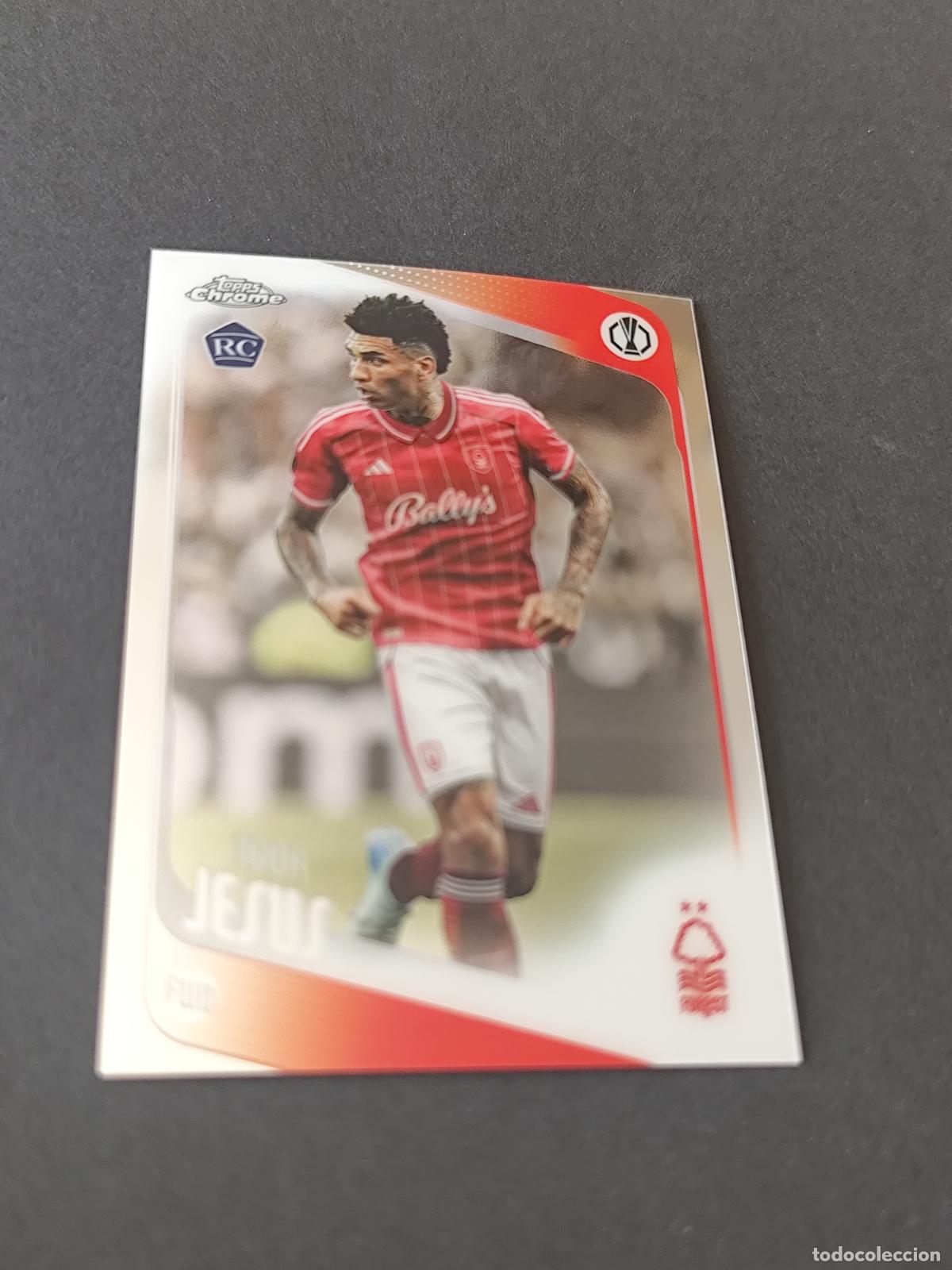 Figurine di Calcio: 161 IGOR JESUS NOTTINGHAM FOREST RC TOPPS UCC CHROME 2025 2026 25 26