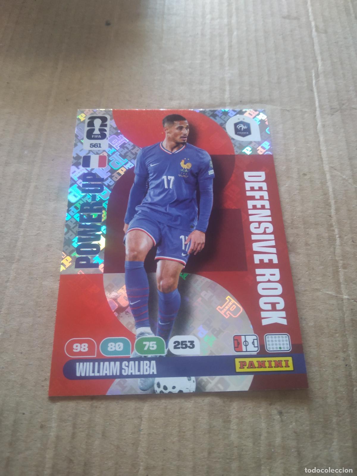 Cromos de f&uacute;tbol: 561 SALIBA FRANCIA CROMO FUTBOL PANINI ADRENALYN MUNDIAL 2026 WORLD CUP