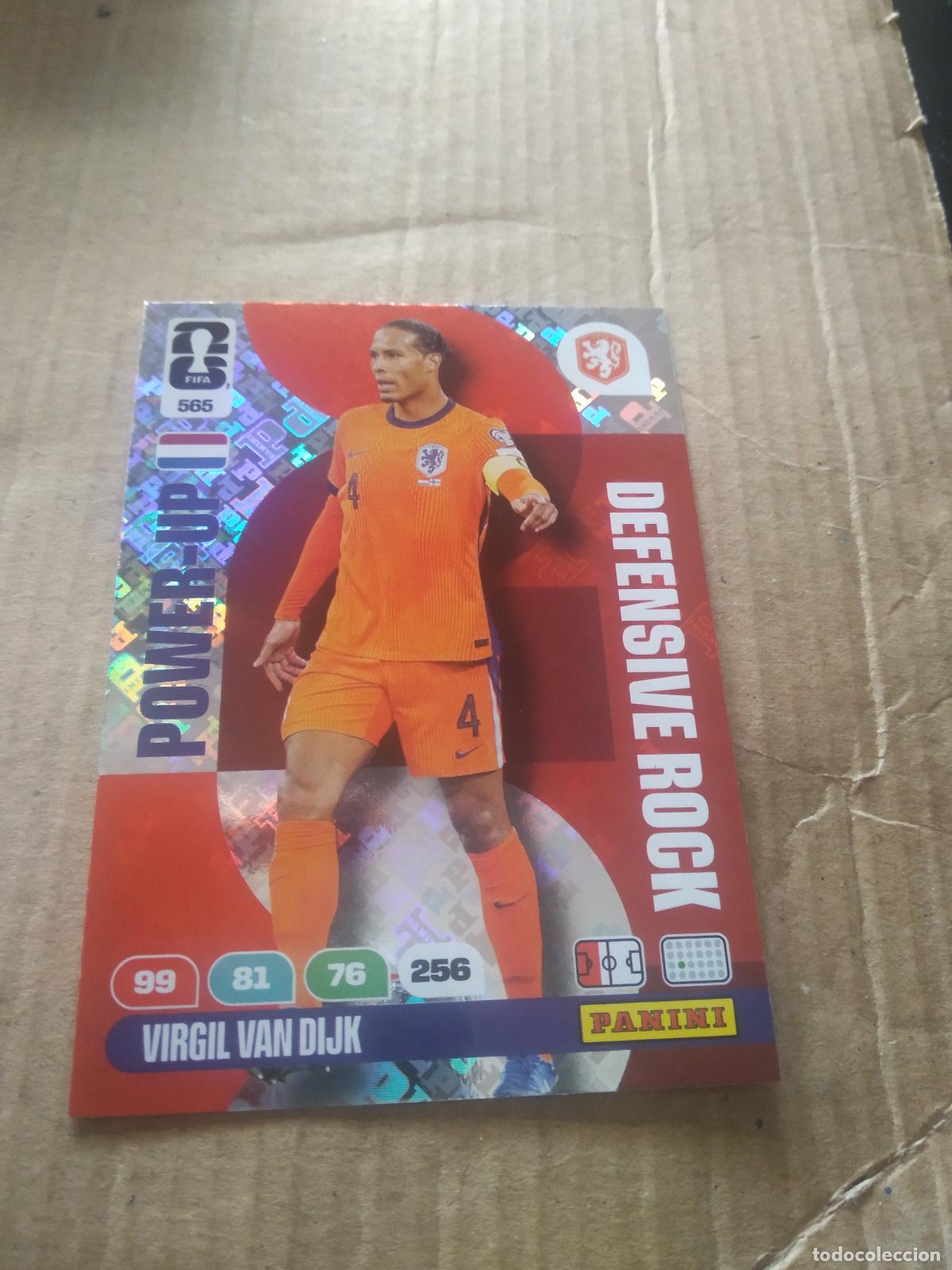 Cromos de f&uacute;tbol: 565 VAN DIJK HOLANDA PAISES BAJOS CROMO FUTBOL PANINI ADRENALYN MUNDIAL 2026 WORLD CUP