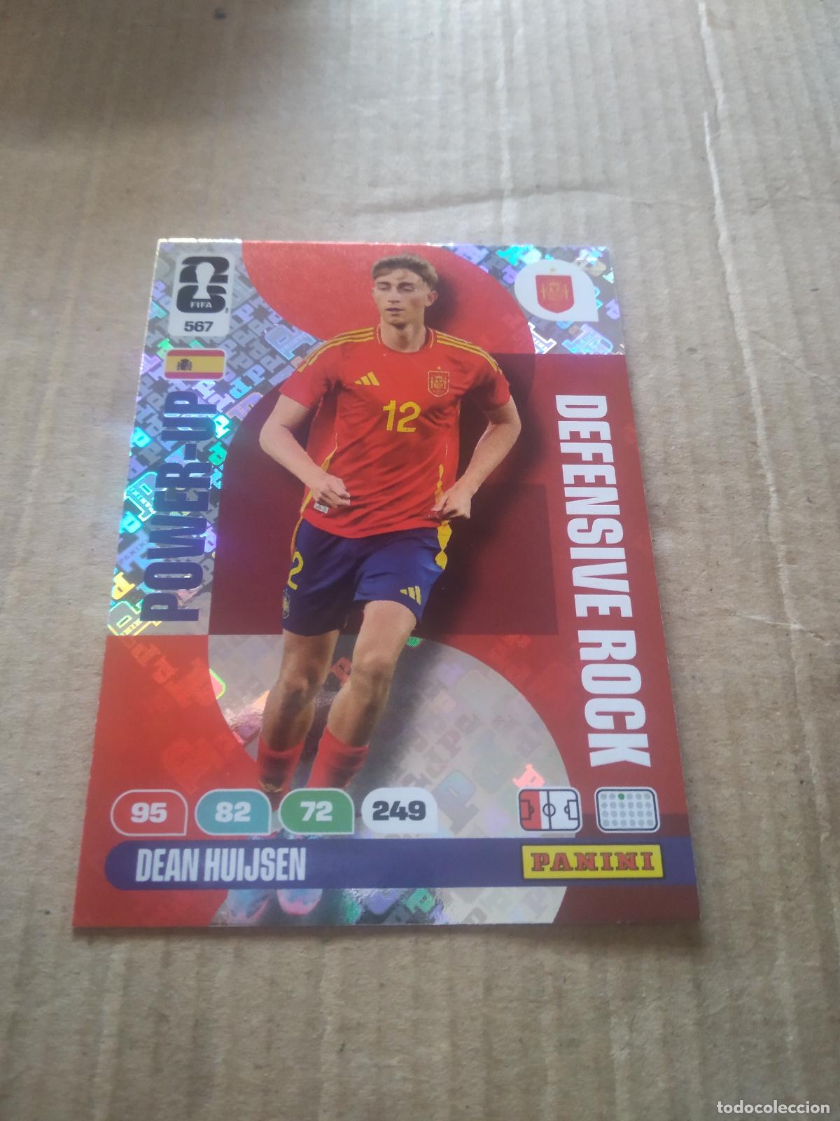 Cromos de f&uacute;tbol: 567 HUIJSEN ROOKIE ESPA&Ntilde;A CROMO FUTBOL PANINI ADRENALYN MUNDIAL 2026 WORLD CUP