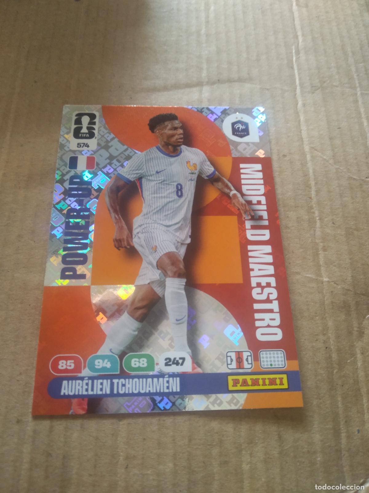 Cromos de f&uacute;tbol: 574 TCHOUAMENI FRANCIA CROMO FUTBOL PANINI ADRENALYN MUNDIAL 2026 WORLD CUP