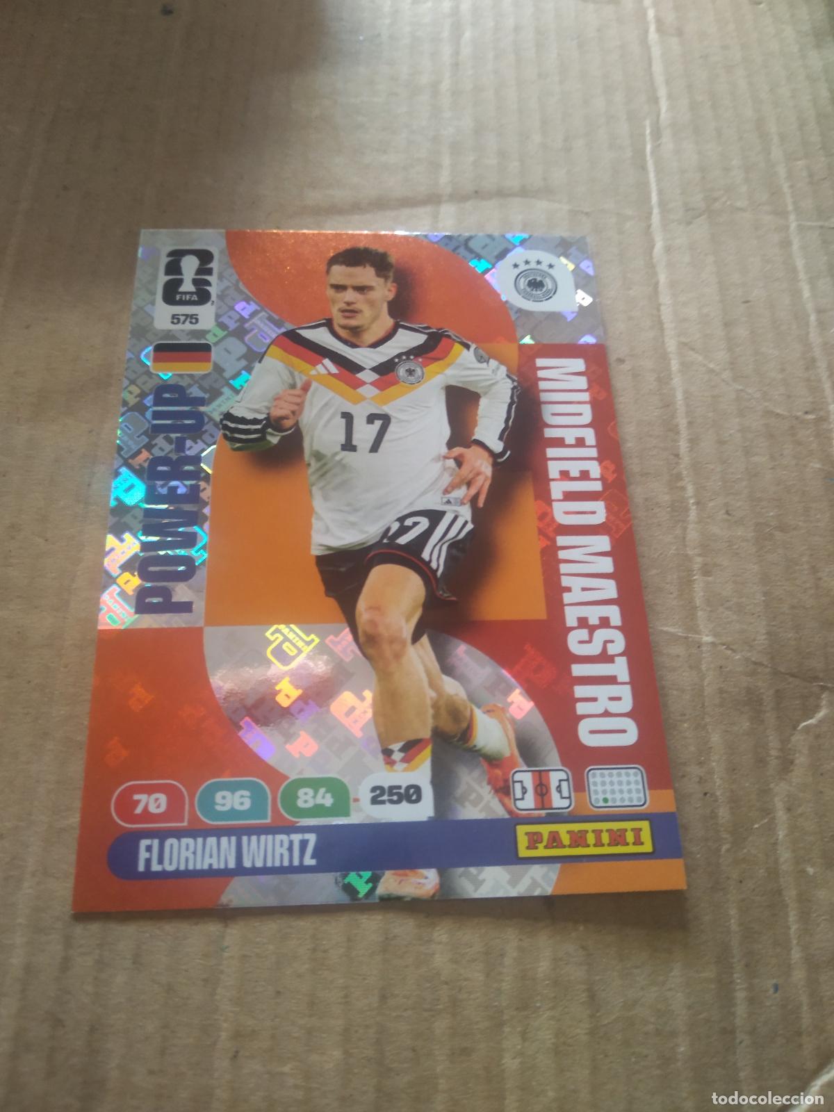 Cromos de f&uacute;tbol: 575 FLORIAN WIRTZ ROOKIE ALEMANIA CROMO FUTBOL PANINI ADRENALYN MUNDIAL 2026 WORLD CUP