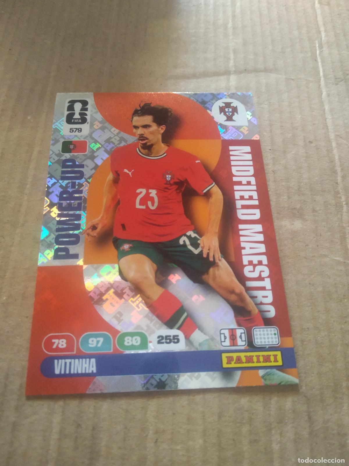 Cromos de f&uacute;tbol: 579 VITINHA PORTUGAL CROMO FUTBOL PANINI ADRENALYN MUNDIAL 2026 WORLD CUP