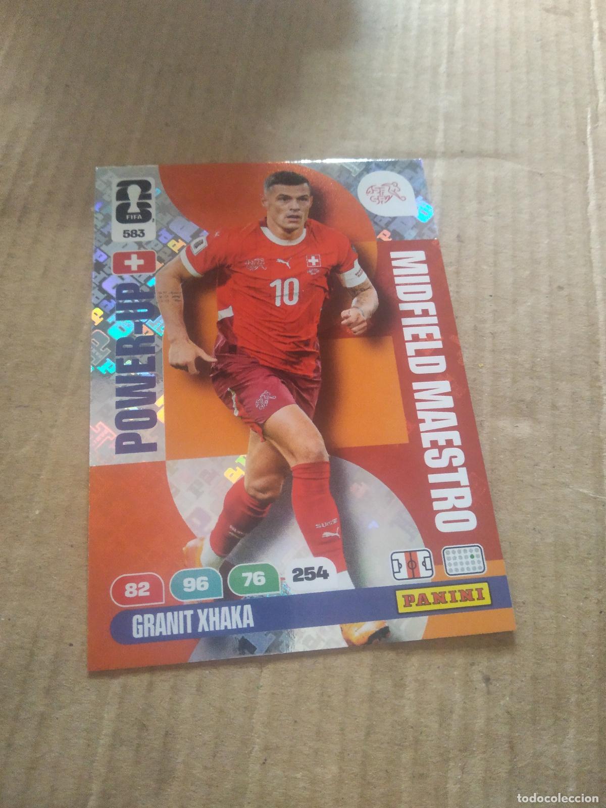 Cromos de f&uacute;tbol: 583 XHAKA SUIZA CROMO FUTBOL PANINI ADRENALYN MUNDIAL 2026 WORLD CUP