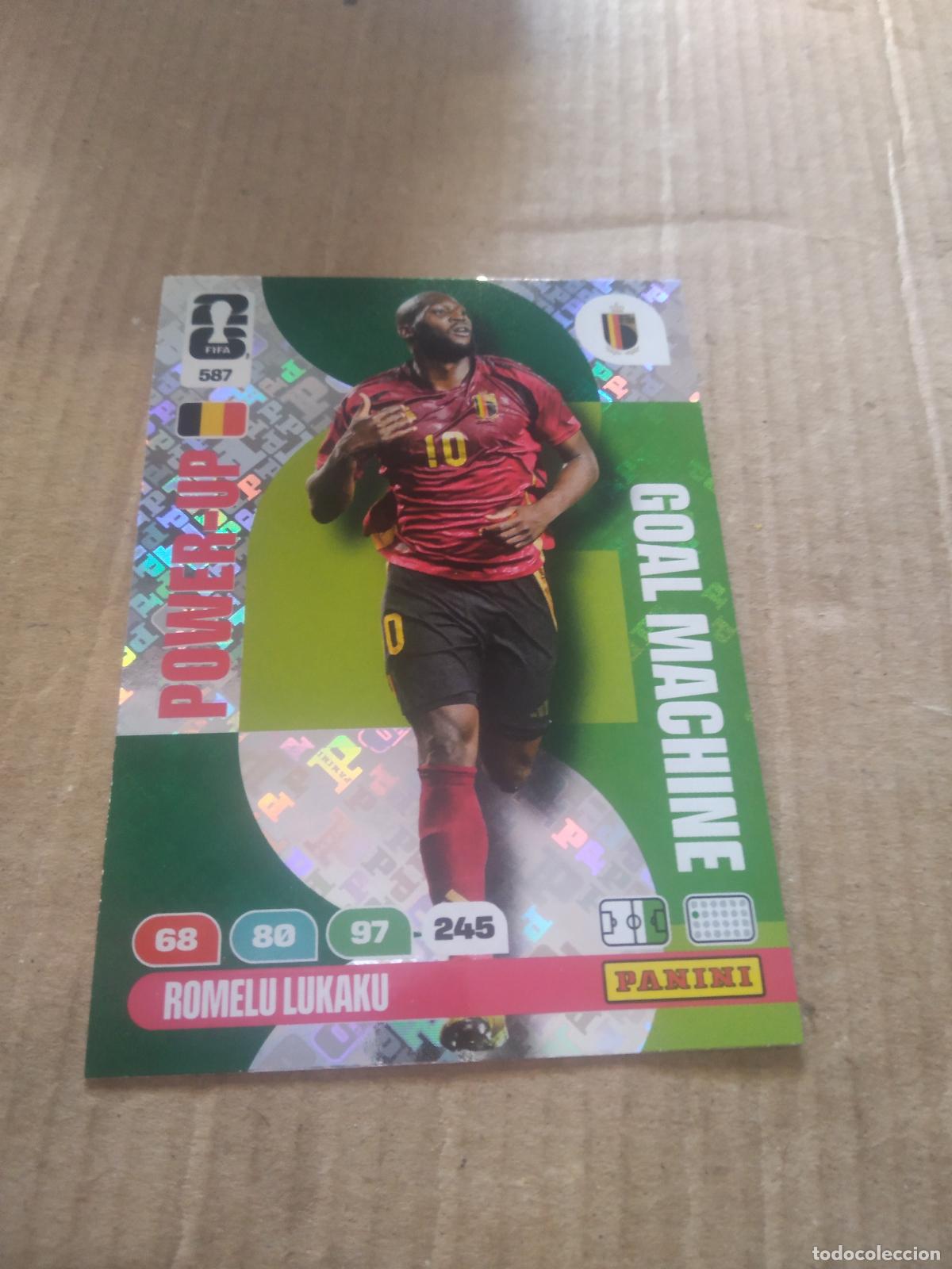 Cromos de f&uacute;tbol: 587 LUKAKU BELGICA CROMO FUTBOL PANINI ADRENALYN MUNDIAL 2026 WORLD CUP