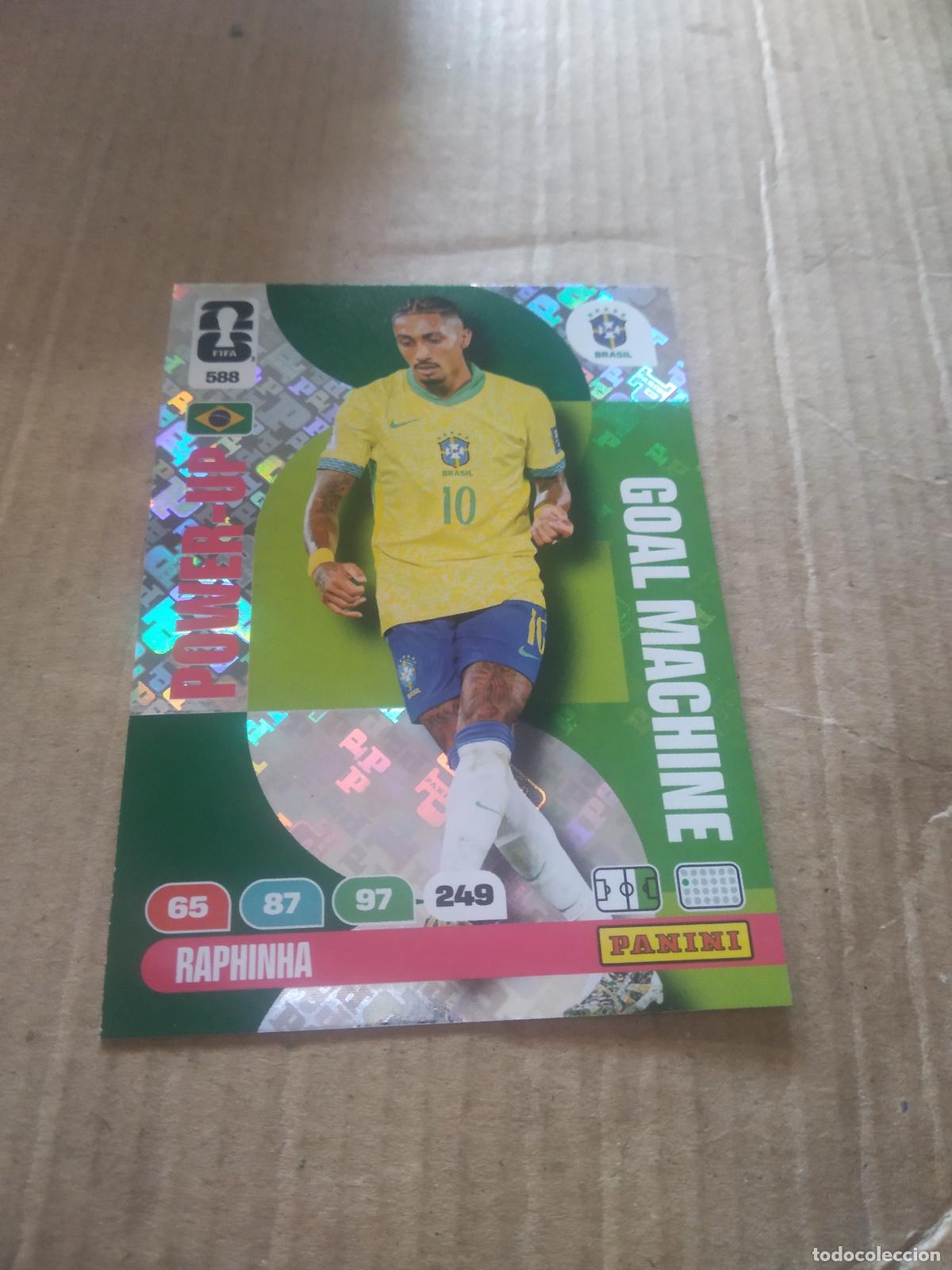 Cromos de f&uacute;tbol: 588 RAPHINHA BRASIL CROMO FUTBOL PANINI ADRENALYN MUNDIAL 2026 WORLD CUP