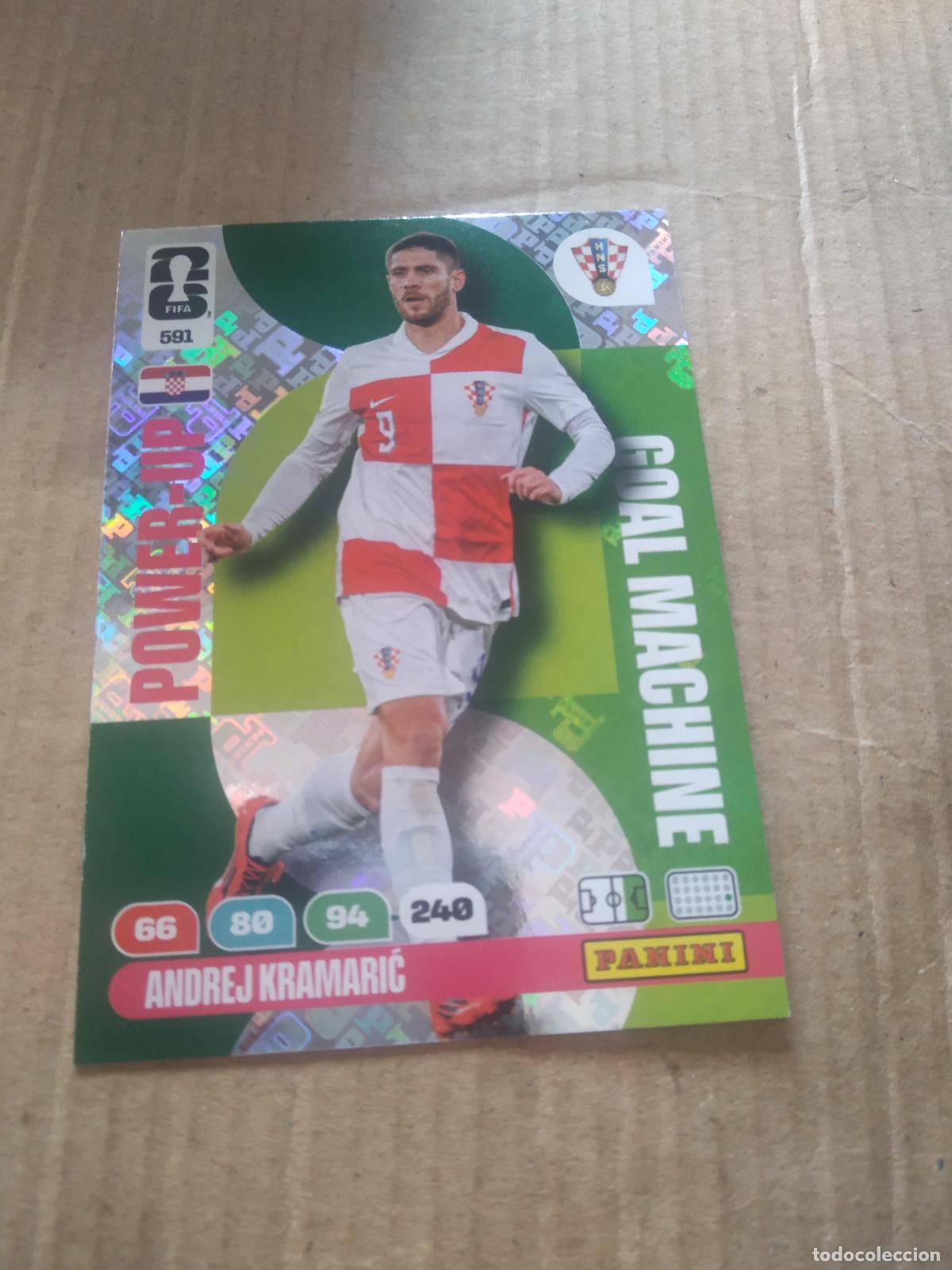 Cromos de f&uacute;tbol: 591 KRAMARIC CROACIA CROMO FUTBOL PANINI ADRENALYN MUNDIAL 2026 WORLD CUP