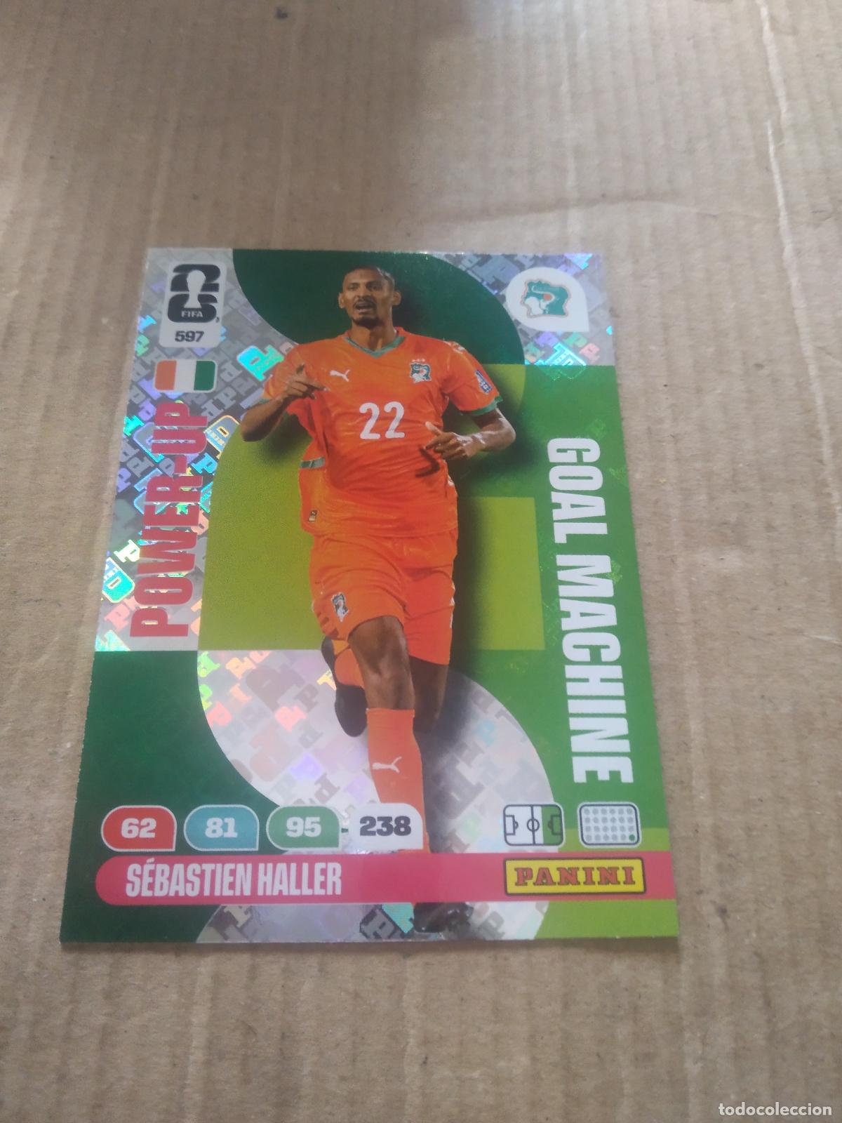 Cromos de f&uacute;tbol: 597 SEBASTIEN HALLER COSTA DE MARFIL CROMO FUTBOL PANINI ADRENALYN MUNDIAL 2026 WORLD CUP