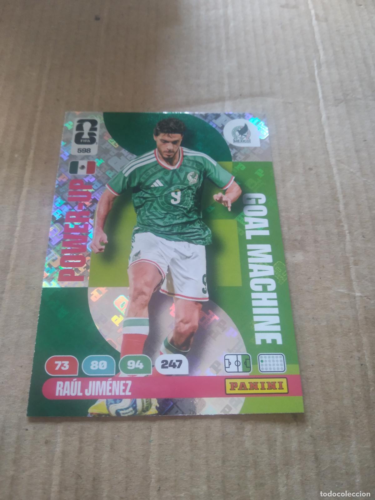 Cromos de f&uacute;tbol: 598 RAUL JIMENEZ MEXICO CROMO FUTBOL PANINI ADRENALYN MUNDIAL 2026 WORLD CUP
