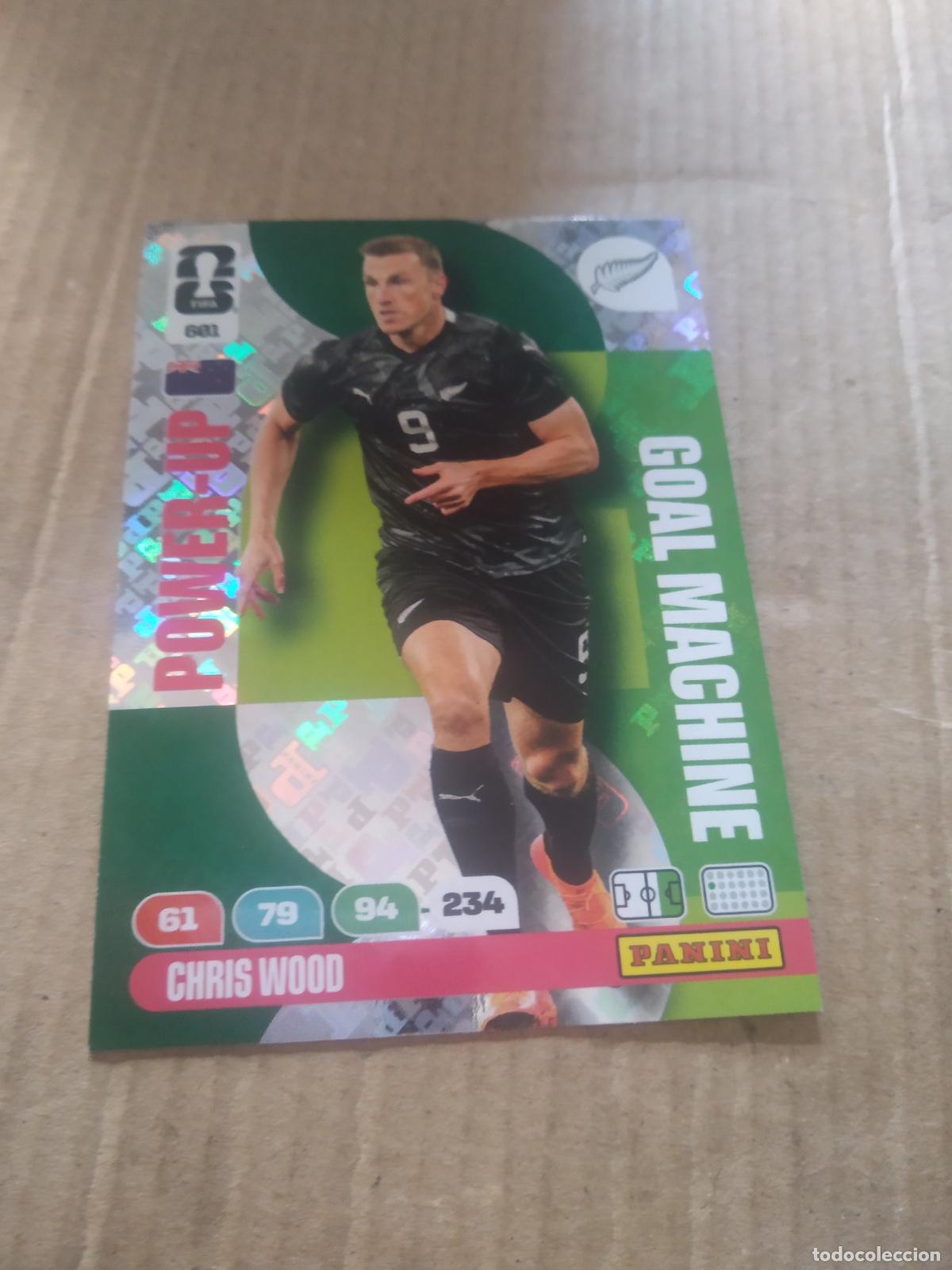 Cromos de f&uacute;tbol: 601 CHRIS WOOD NUEVA ZELANDA CROMO FUTBOL PANINI ADRENALYN MUNDIAL 2026 WORLD CUP