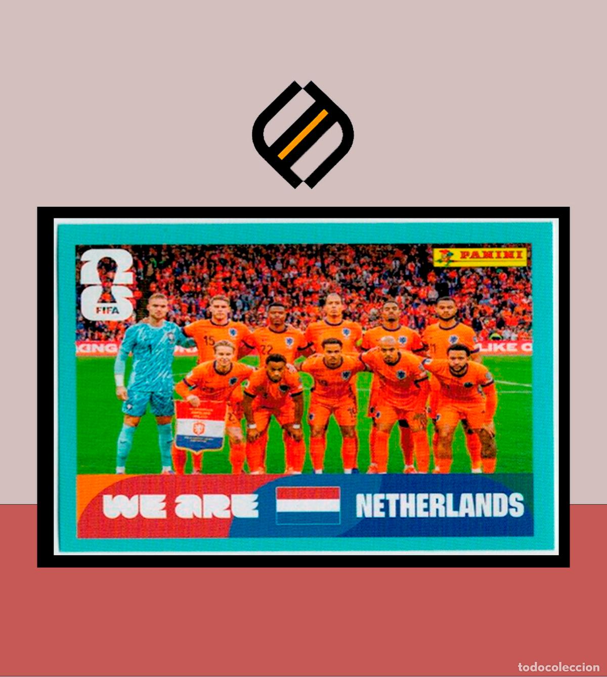 Cromos de f&uacute;tbol: PANINI FIFA CLUB WORLD CUP 2026 26 NED 13 ALINEACI&Oacute;N HOLANDA STICKER MUNDIAL MEX CAN USA LIGA