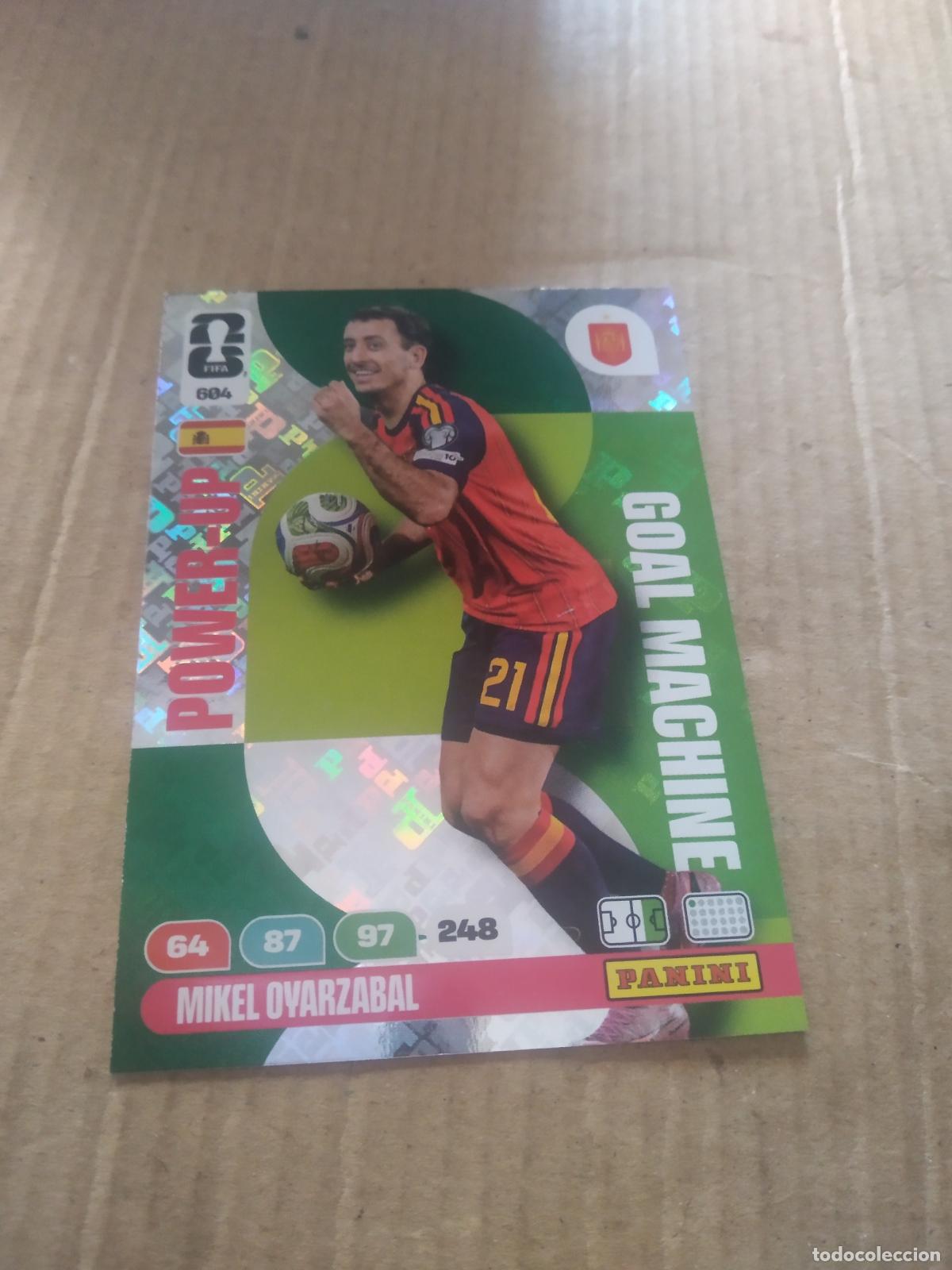 Cromos de f&uacute;tbol: 604 OYARZABAL ESPA&Ntilde;A CROMO FUTBOL PANINI ADRENALYN MUNDIAL 2026 WORLD CUP