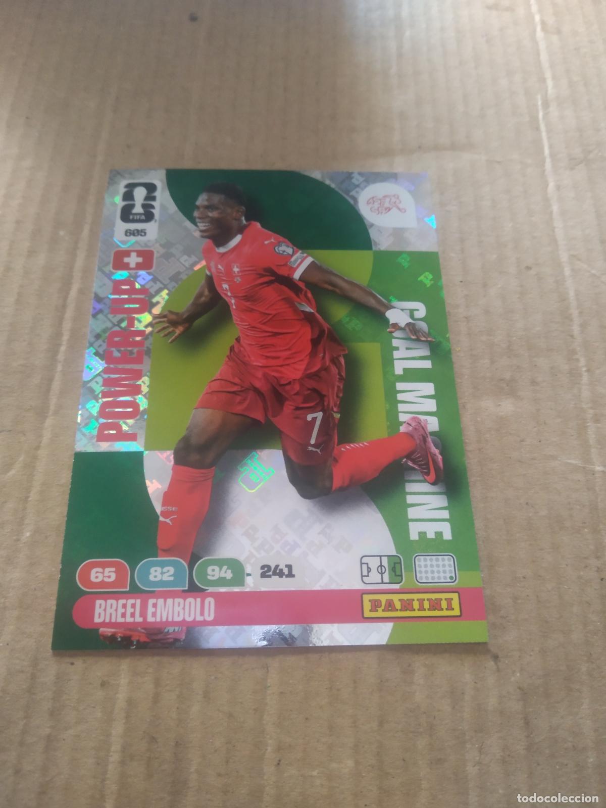 Cromos de f&uacute;tbol: 605 BREEL EMBOLO SUIZA CROMO FUTBOL PANINI ADRENALYN MUNDIAL 2026 WORLD CUP