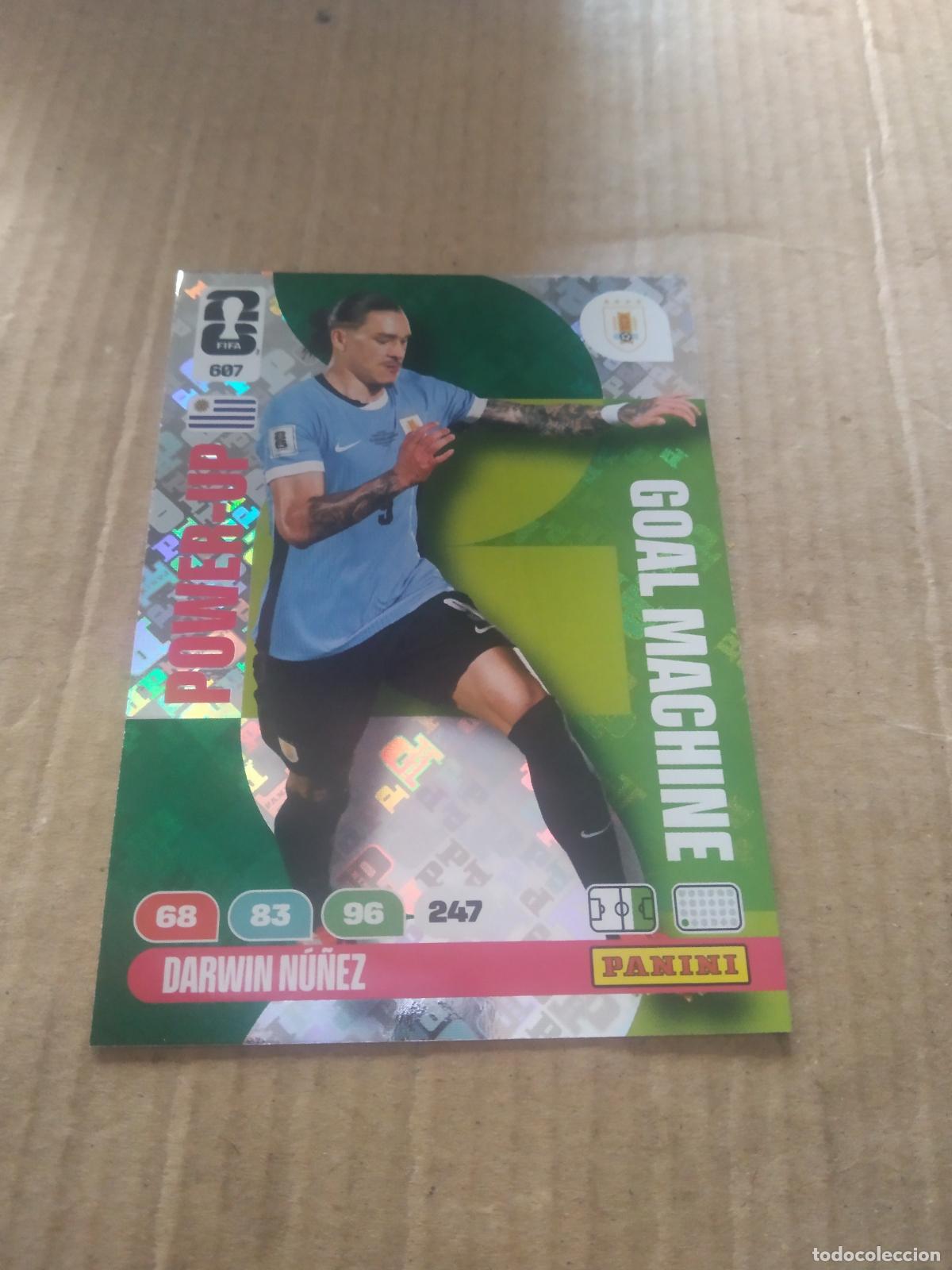 Cromos de f&uacute;tbol: 607 DARWIN NU&Ntilde;EZ URUGUAY CROMO FUTBOL PANINI ADRENALYN MUNDIAL 2026 WORLD CUP