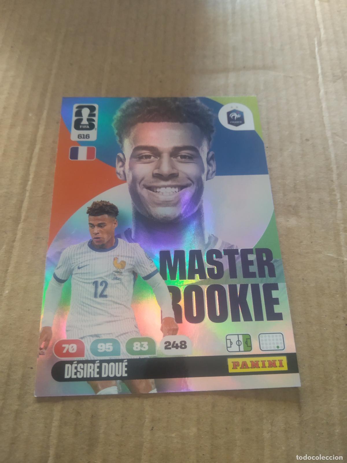 Fu&szlig;ball-Sticker: 616 DESIRE DOUE ROOKIE FRANCIA CROMO FUTBOL PANINI ADRENALYN MUNDIAL 2026 WORLD CUP