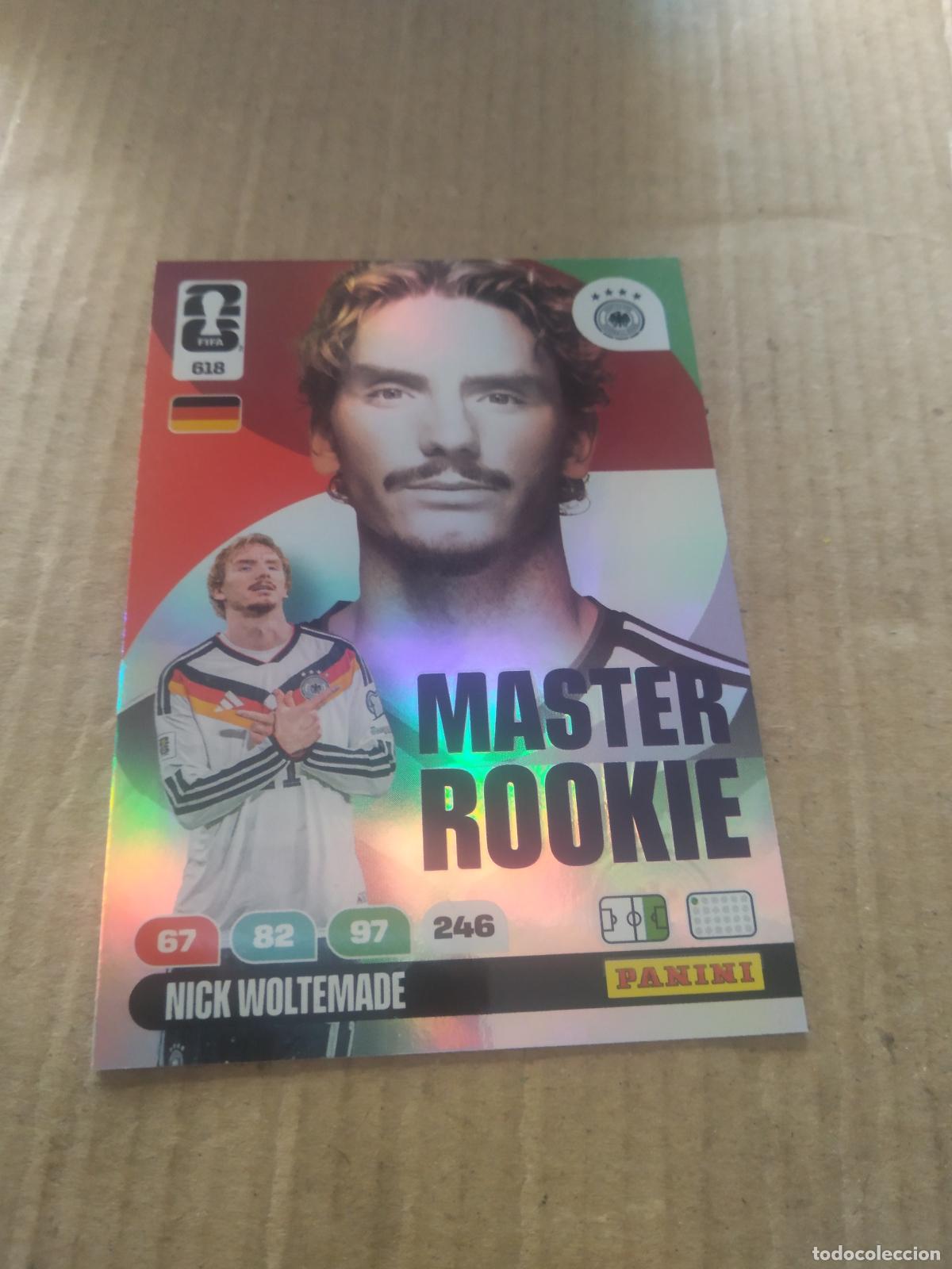 Fu&szlig;ball-Sticker: 618 NICK WOLTEMADE ALEMANIA CROMO FUTBOL PANINI ADRENALYN MUNDIAL 2026 WORLD CUP