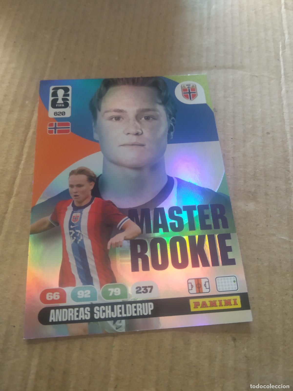 Fu&szlig;ball-Sticker: 620 SCHJELDERUP NORUEGA CROMO FUTBOL PANINI ADRENALYN MUNDIAL 2026 WORLD CUP