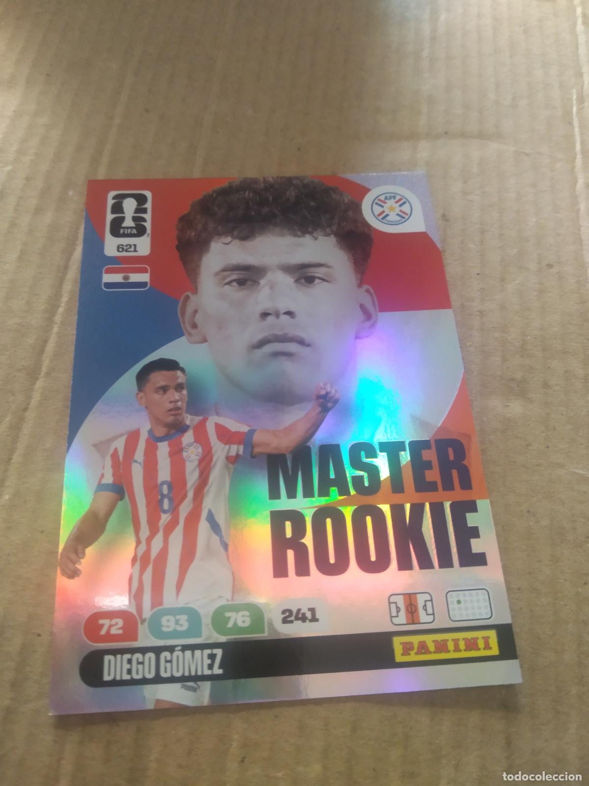 Fu&szlig;ball-Sticker: 621 DIEGO GOMEZ PARAGUAY CROMO FUTBOL PANINI ADRENALYN MUNDIAL 2026 WORLD CUP