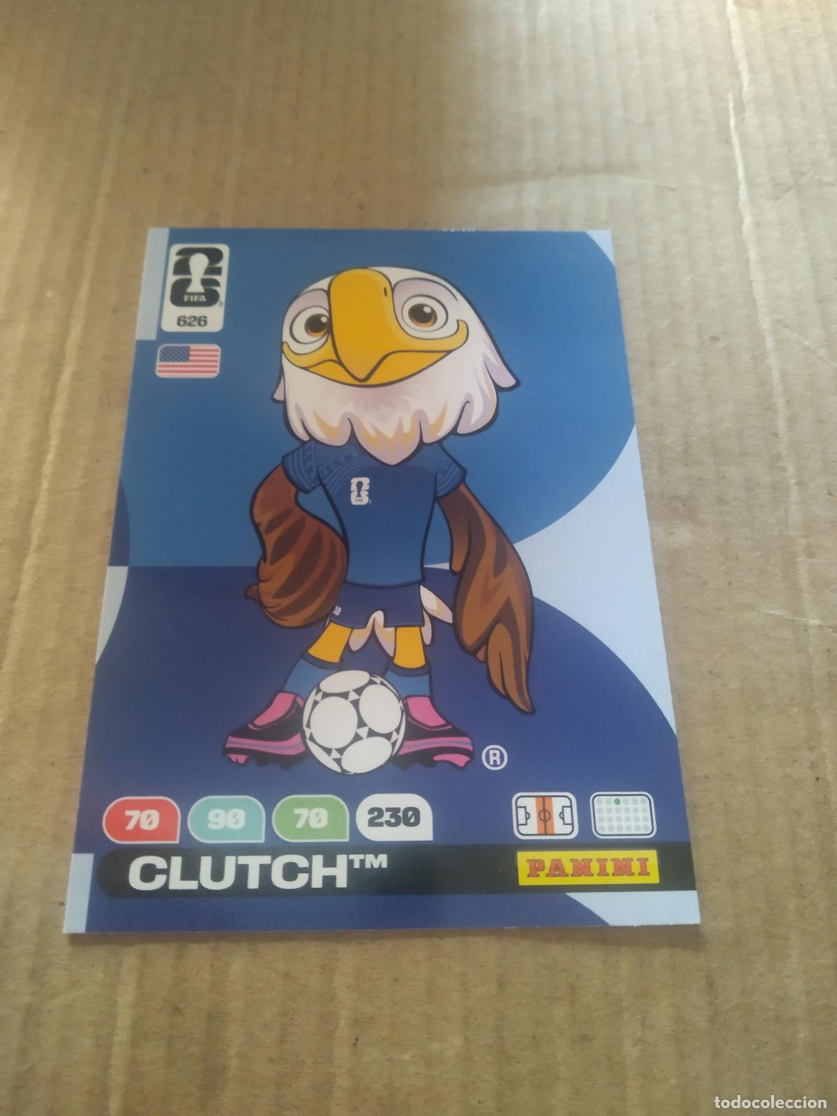 Fu&szlig;ball-Sticker: 626 CLUTCH MASCOTA CROMO FUTBOL PANINI ADRENALYN MUNDIAL 2026 WORLD CUP