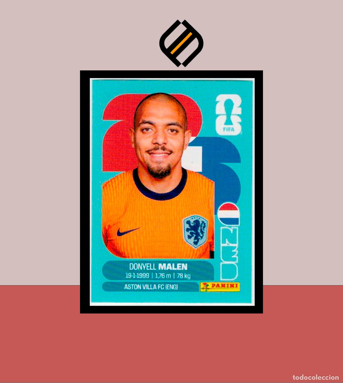 Cromos de Futebol: PANINI FIFA CLUB WORLD CUP 2026 26 NED 18 DONYEL MALEN HOLANDA STICKER MUNDIAL MEX CAN USA LIGA