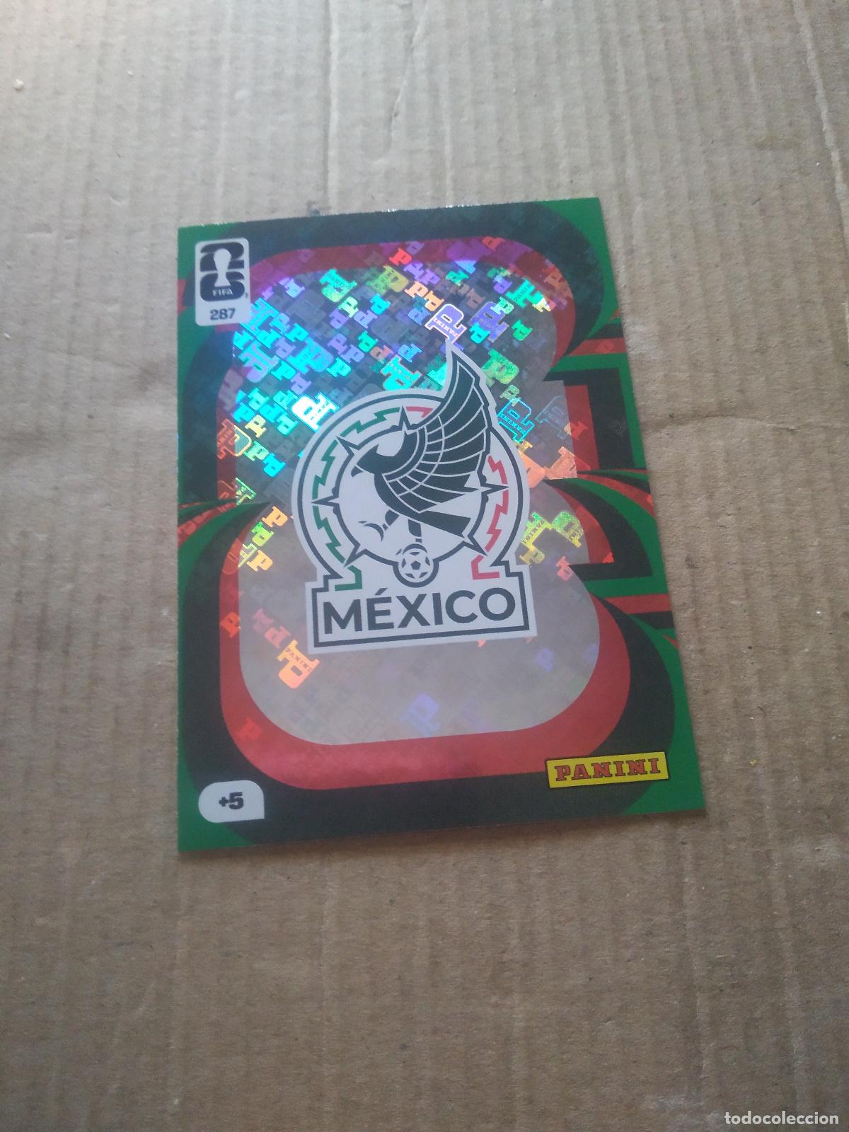 Cromos de f&uacute;tbol: 287 ESCUDO MEXICO CROMO FUTBOL PANINI ADRENALYN MUNDIAL 2026 WORLD CUP