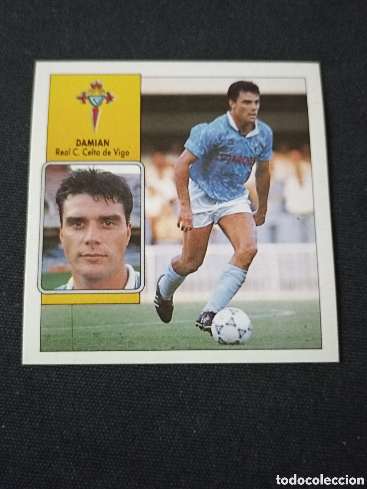 Cromos de f&uacute;tbol: Dami&aacute;n ( Real Club Celta de Vigo ). Liga este 92-93