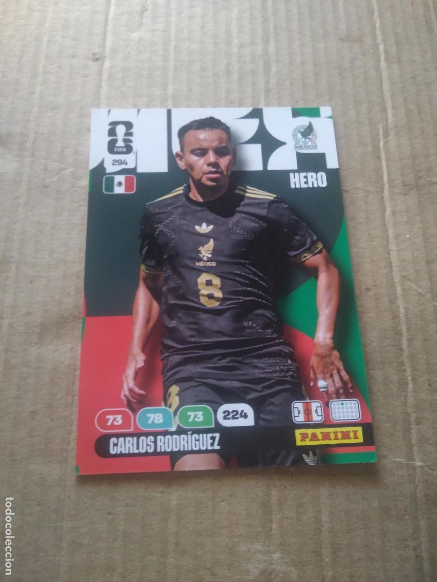Cromos de f&uacute;tbol: 294 CARLOS RODRIGUEZ MEXICO CROMO FUTBOL PANINI ADRENALYN MUNDIAL 2026 WORLD CUP