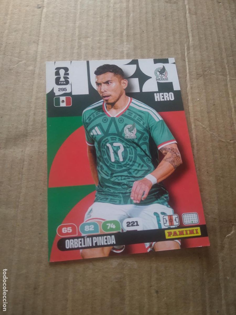 Cromos de f&uacute;tbol: 295 ORBELIN PINEDA MEXICO CROMO FUTBOL PANINI ADRENALYN MUNDIAL 2026 WORLD CUP