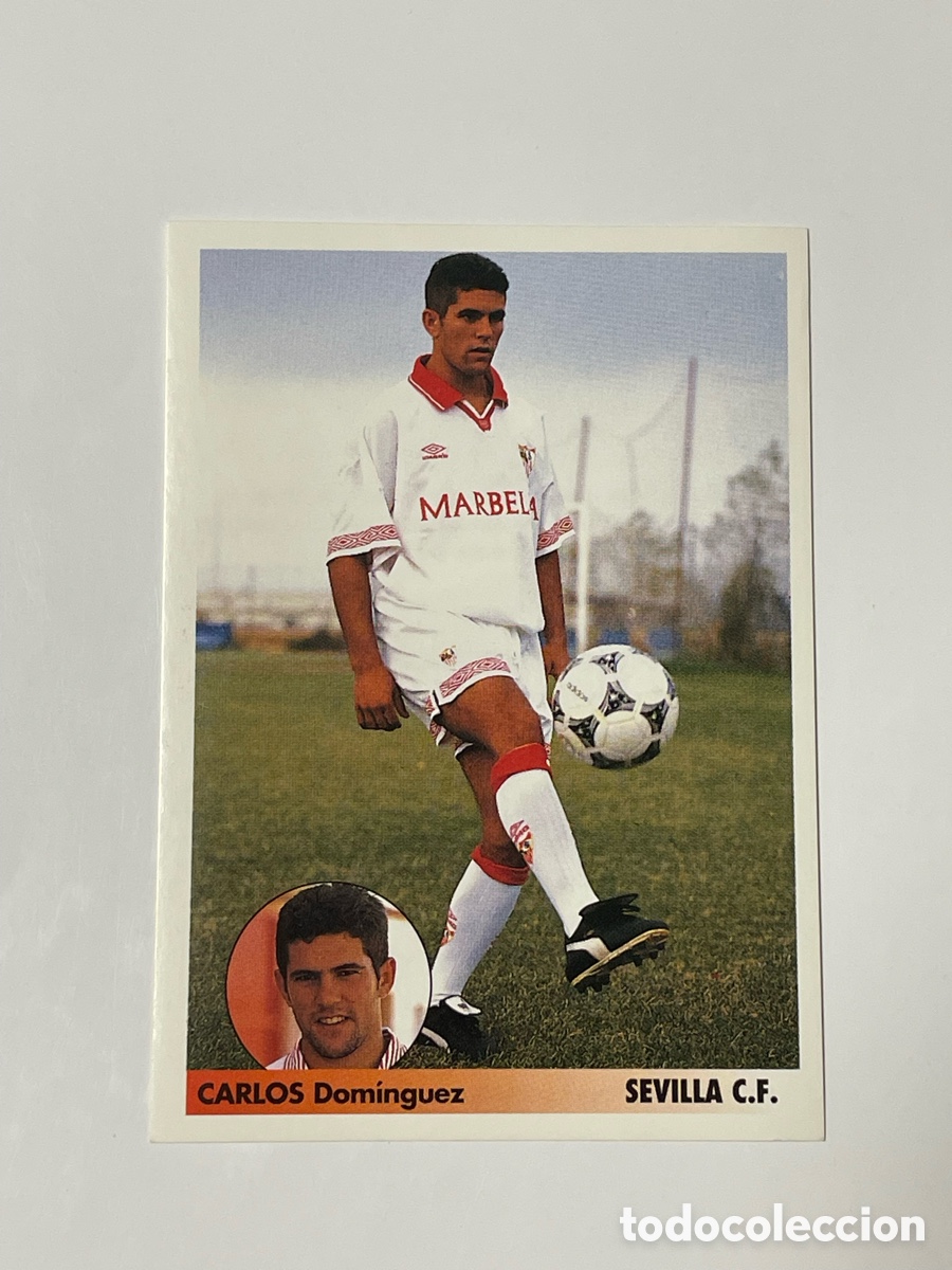 Cromos de f&uacute;tbol: Carlos Sevilla Panini Los mejores equipos de Europa 1996/96 #260