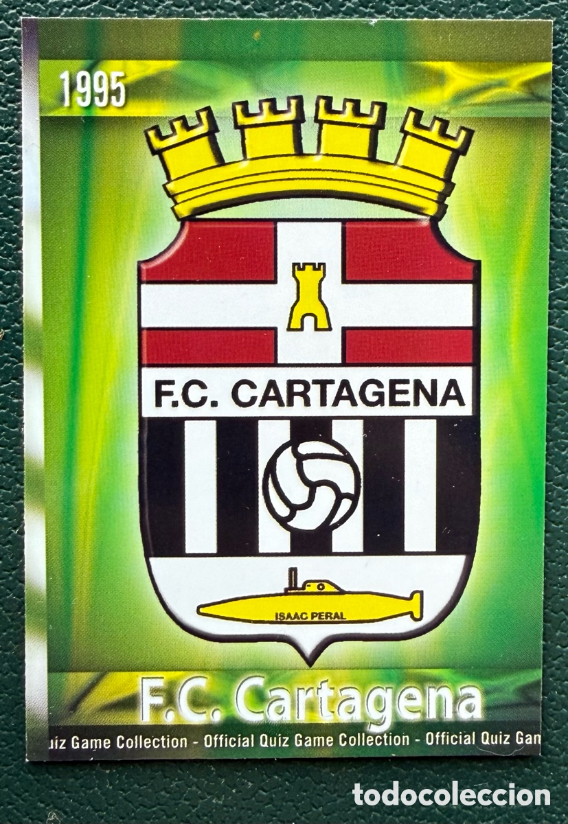 Cromos de Futebol: 1132 ESCUDO FC CARTAGENA MATE FICHAS ALBUM MUNDICROMO 2009 2010 09 10