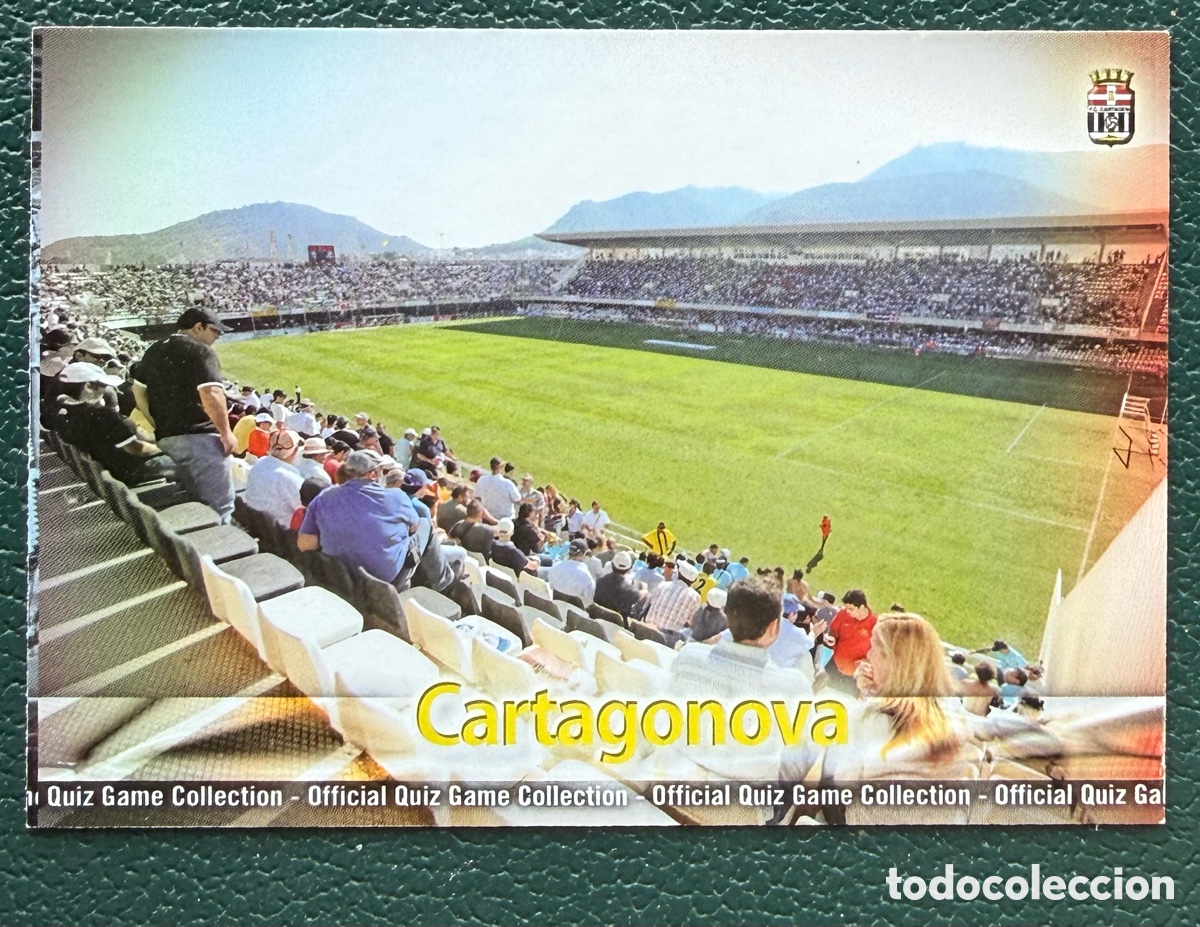 Cromos de Futebol: 1133 ESTADIO CARTAGONOVA MATE FC CARTAGENA FICHAS ALBUM MUNDICROMO 2009 2010 09 10