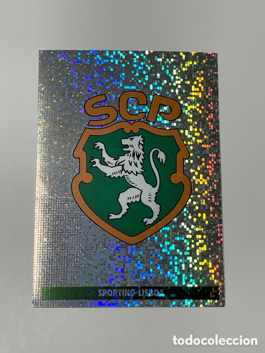 Cromos de f&uacute;tbol: Escudo Sporting de Lisboa Panini Los mejores equipos de Europa 1996/97 #261
