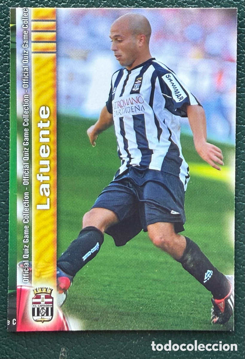 Cromos de f&uacute;tbol: 1143 LAFUENTE FC CARTAGENA FICHAS ALBUM MUNDICROMO 2009 2010 09 10