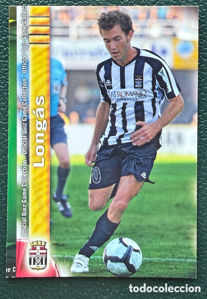 Cromos de f&uacute;tbol: 1144 LONGAS FC CARTAGENA FICHAS ALBUM MUNDICROMO 2009 2010 09 10