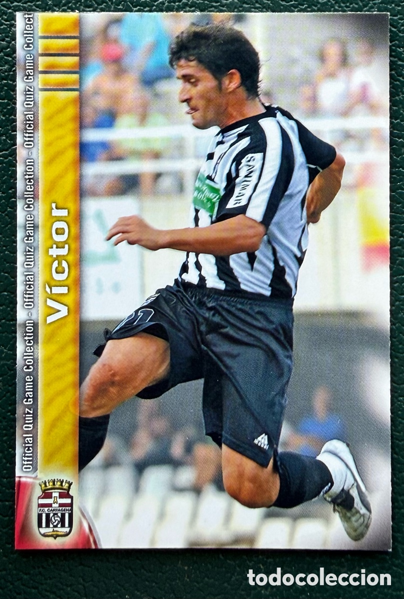 Cromos de f&uacute;tbol: 1150 VICTOR FC CARTAGENA FICHAS ALBUM MUNDICROMO 2009 2010 09 10