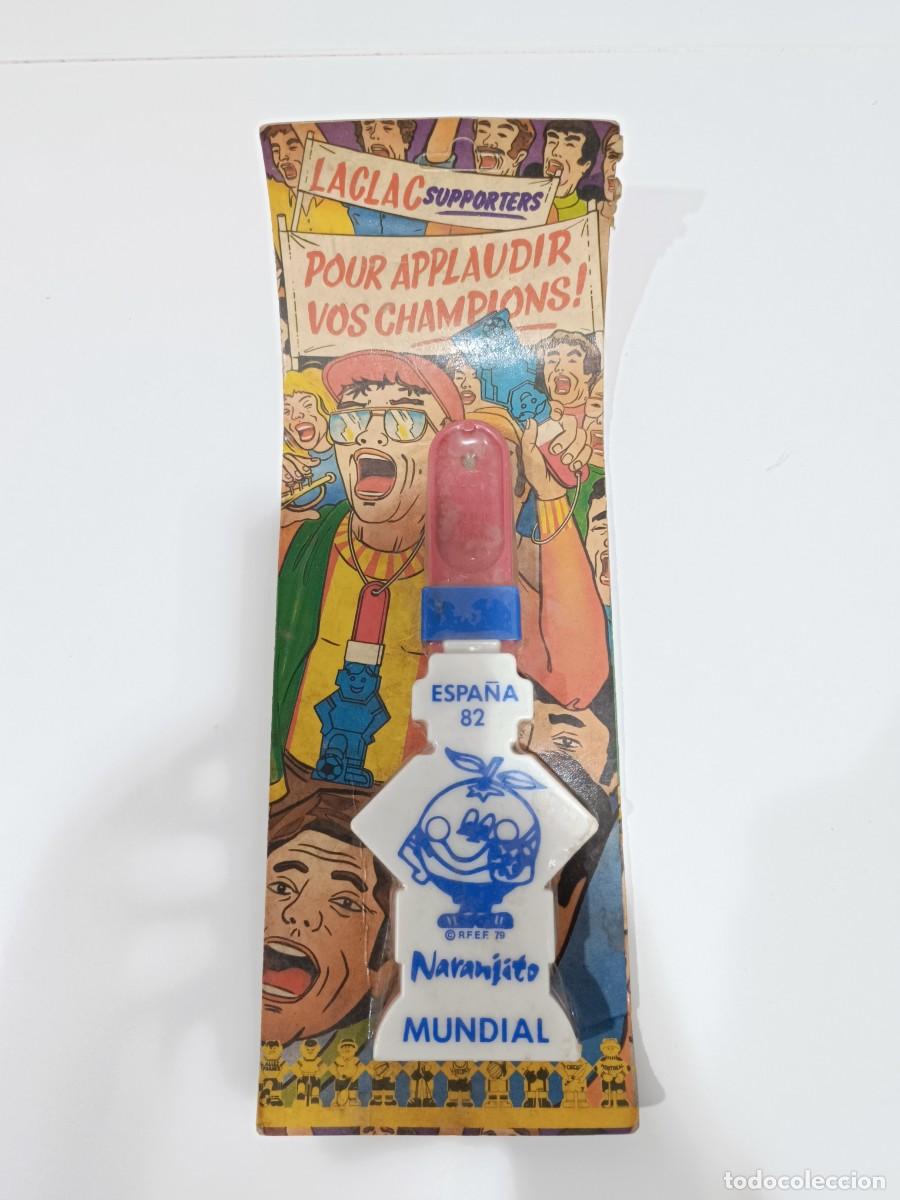Cromos de f&uacute;tbol: Aplaudidor oficial selecci&oacute;n Francia Mundial 82